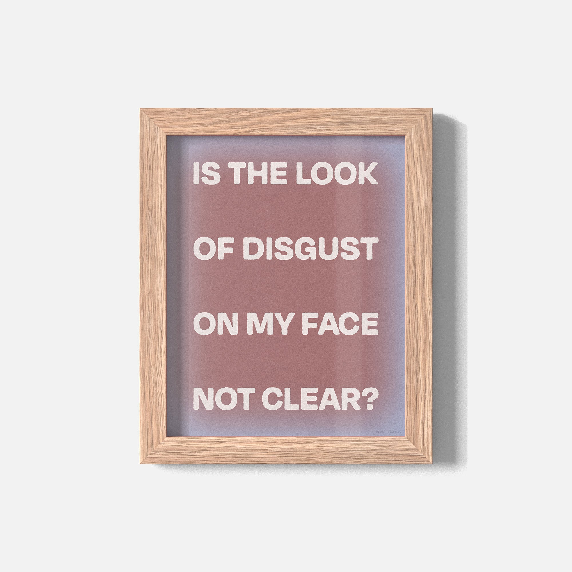 DISGUST PRINT