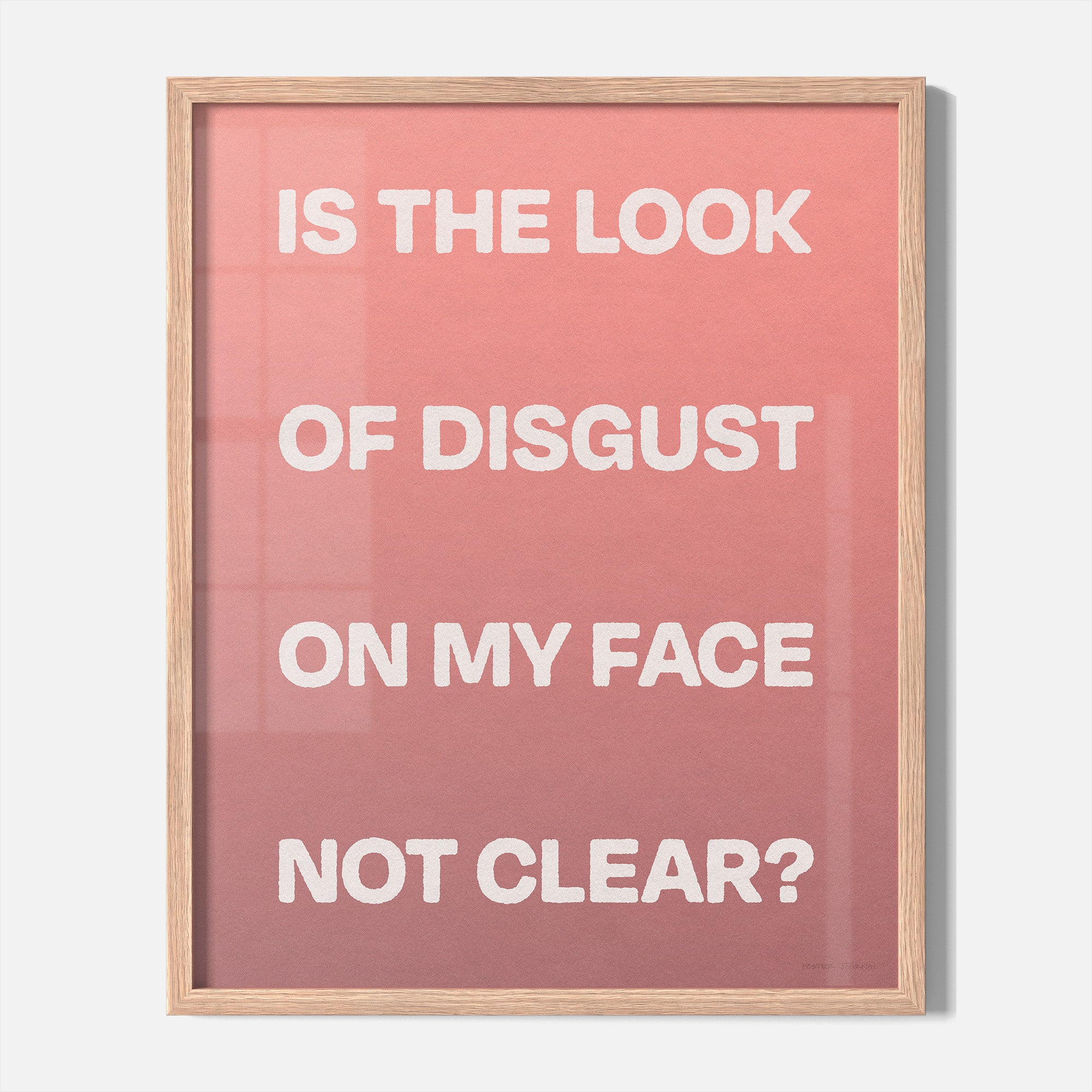 DISGUST PRINT