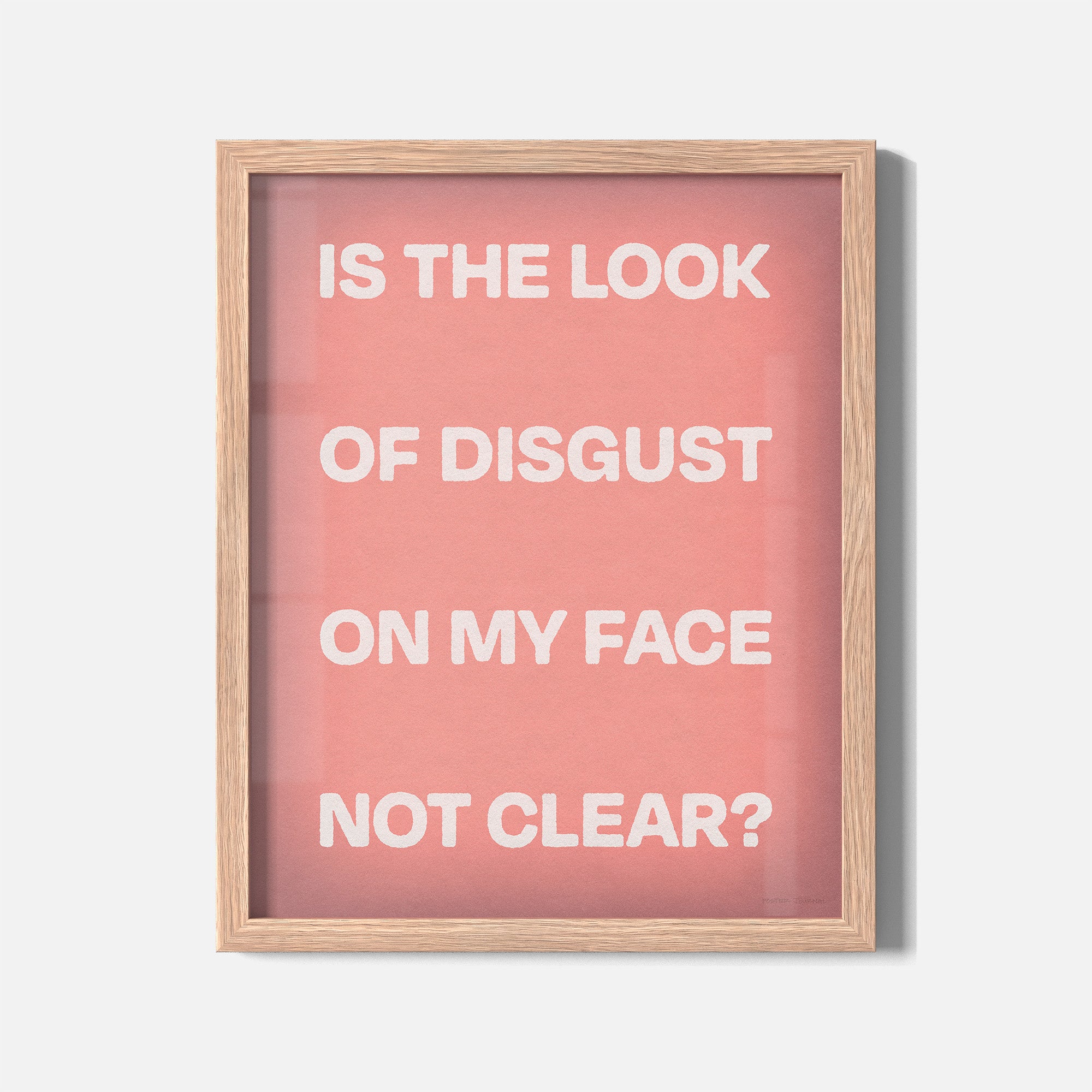 DISGUST PRINT