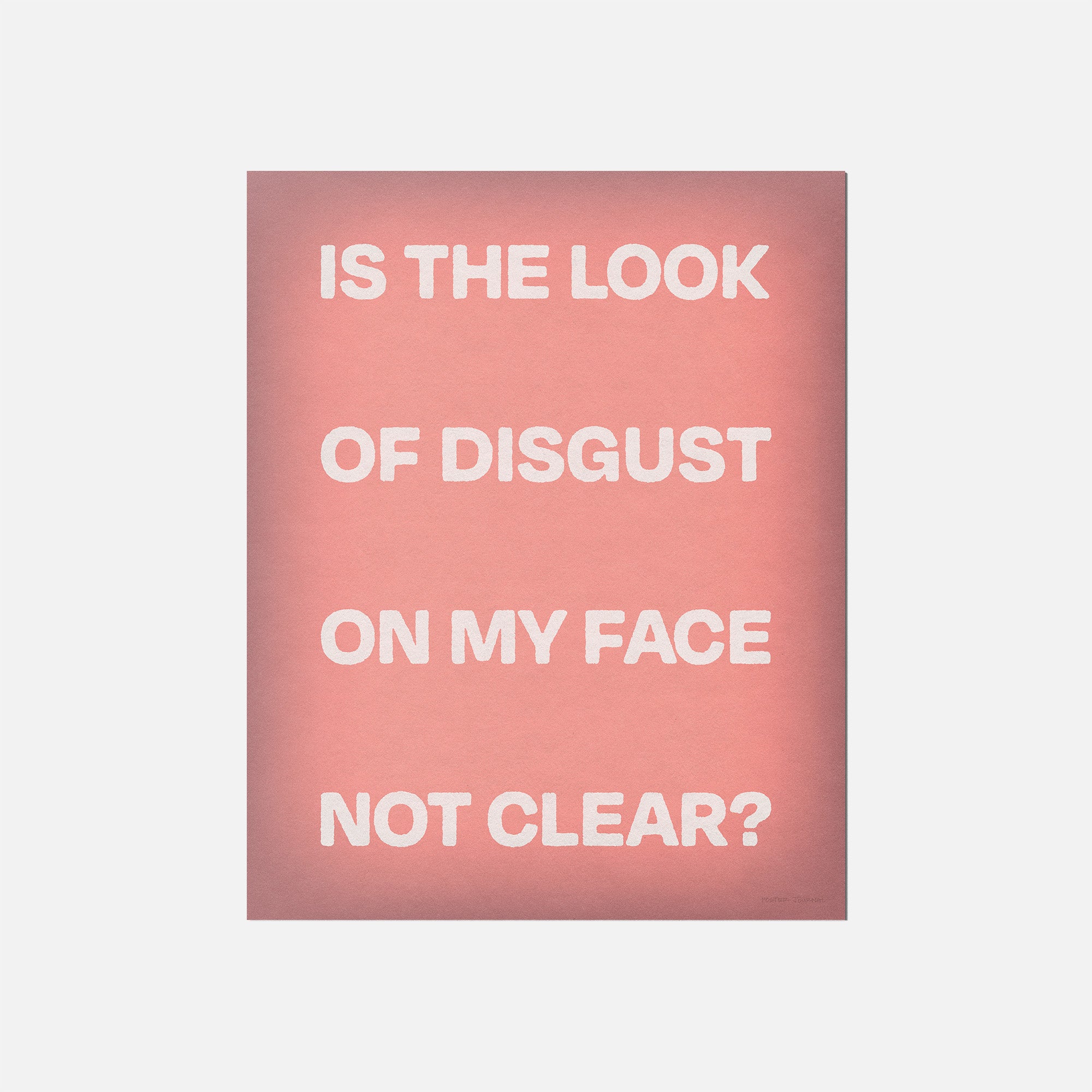 DISGUST PRINT