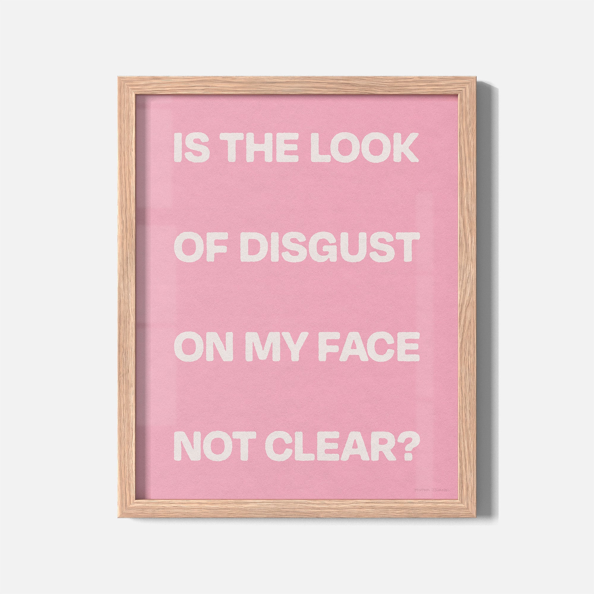 DISGUST PRINT