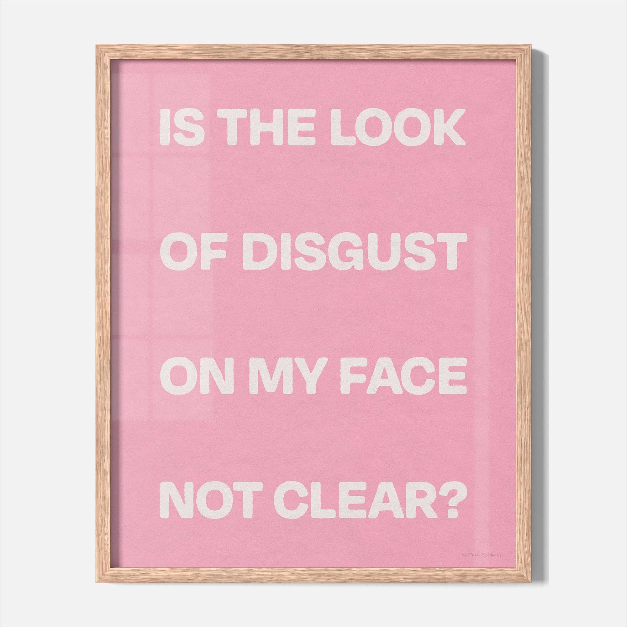 DISGUST PRINT