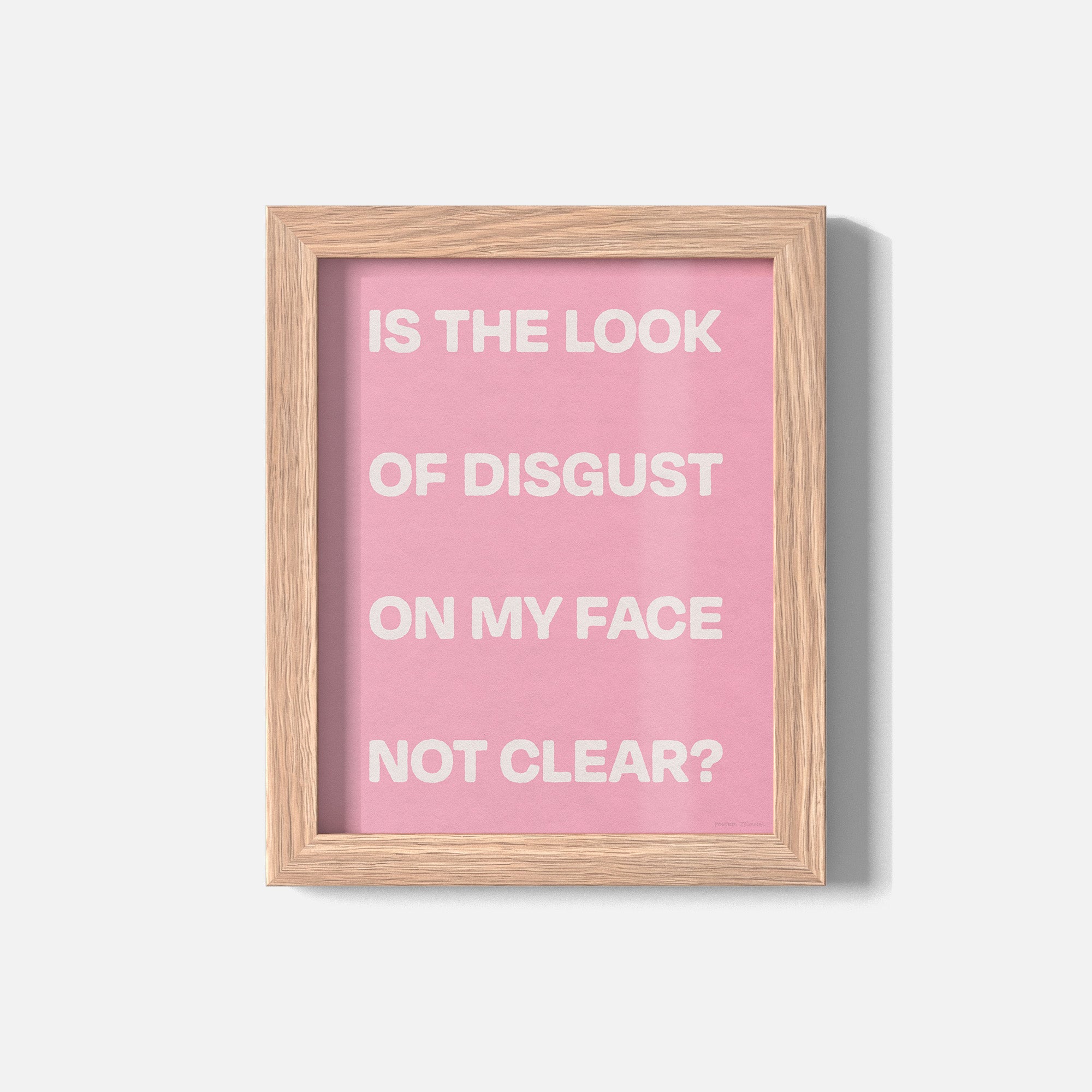 DISGUST PRINT