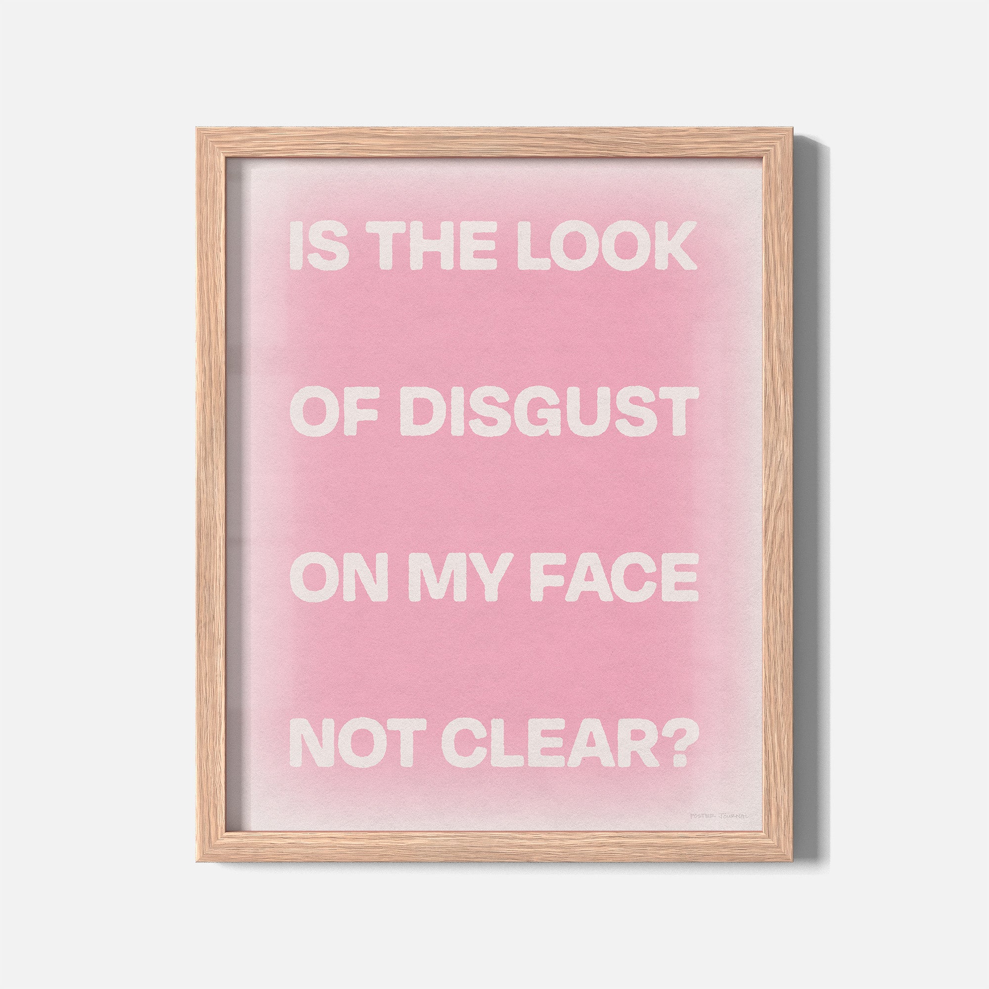 DISGUST PRINT