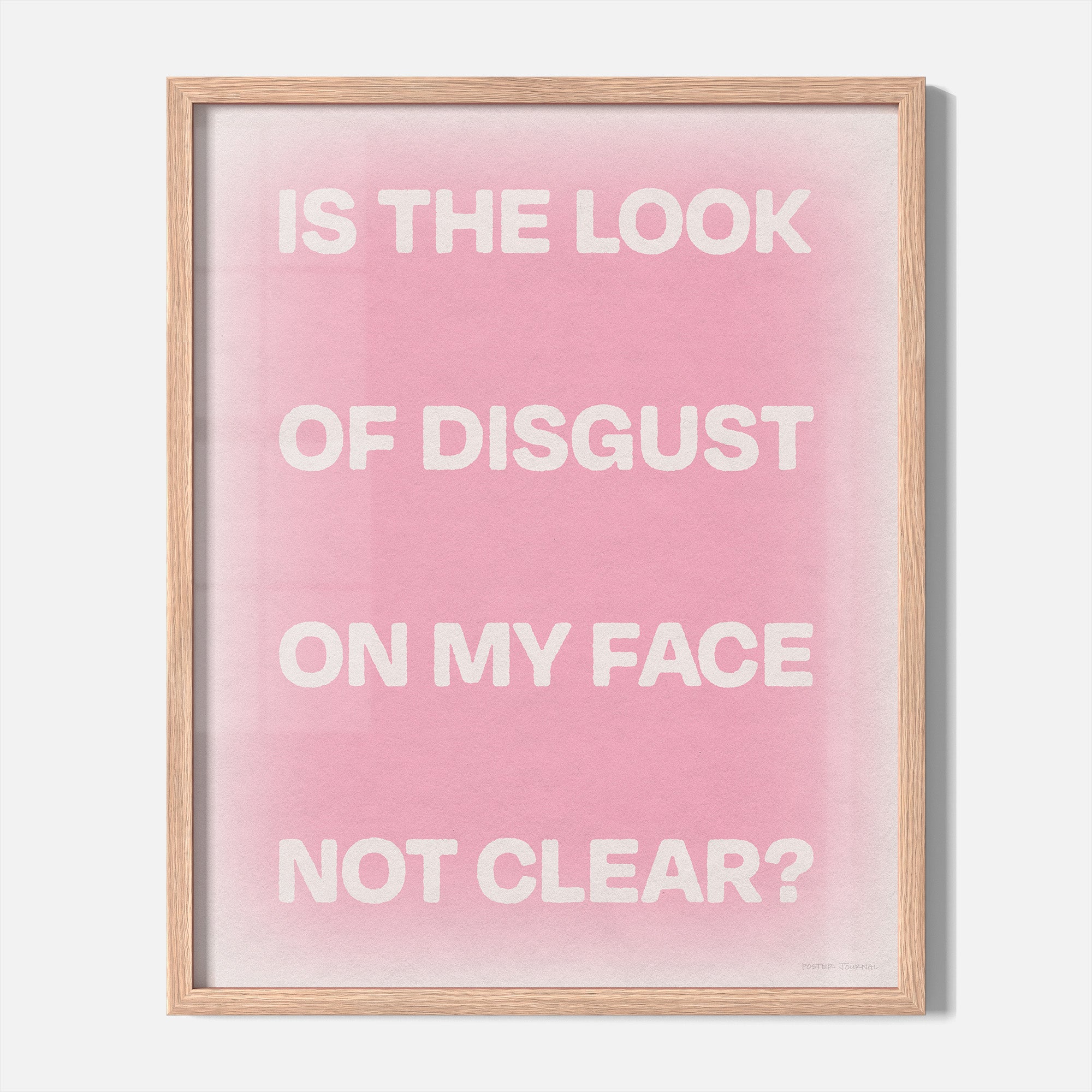DISGUST PRINT