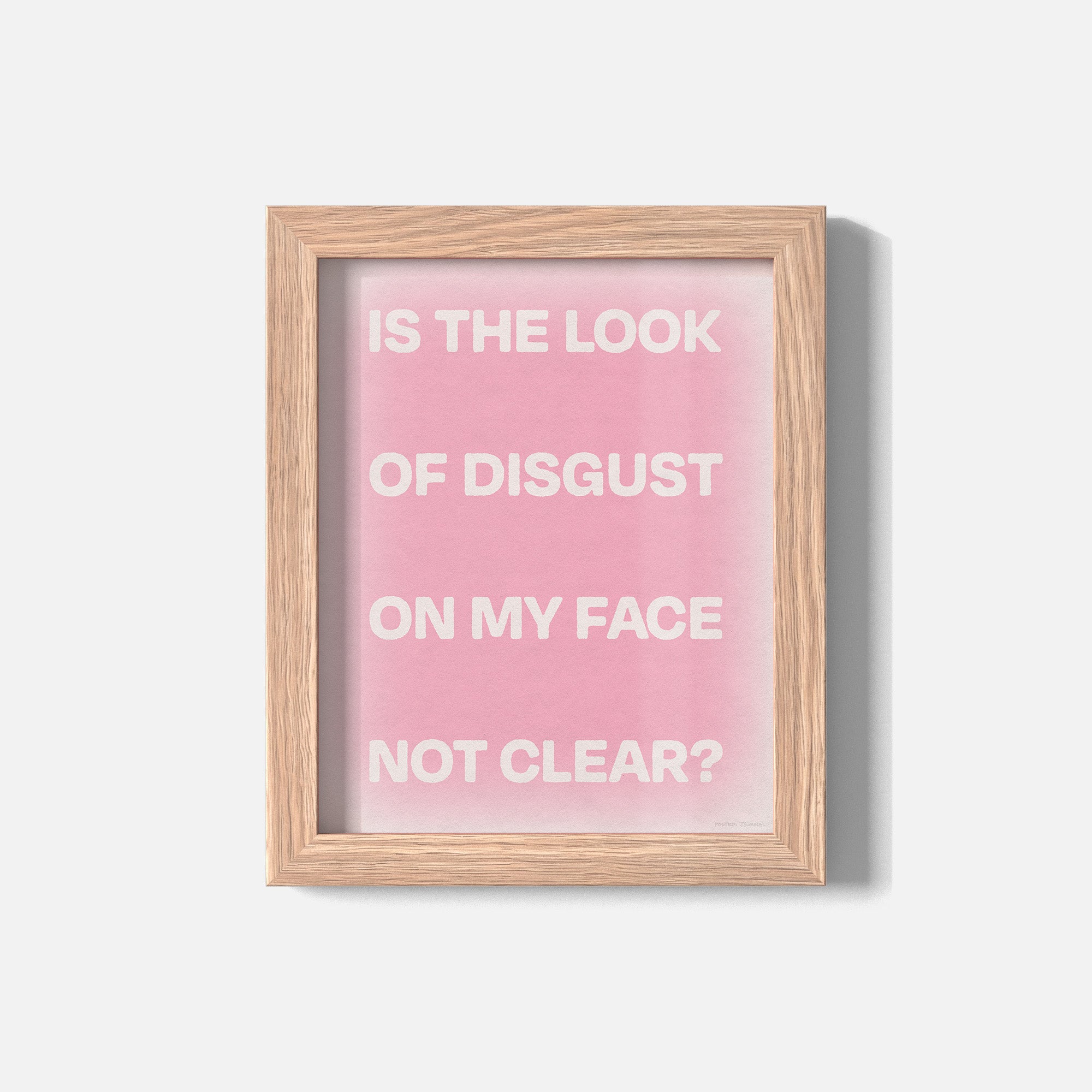 DISGUST PRINT