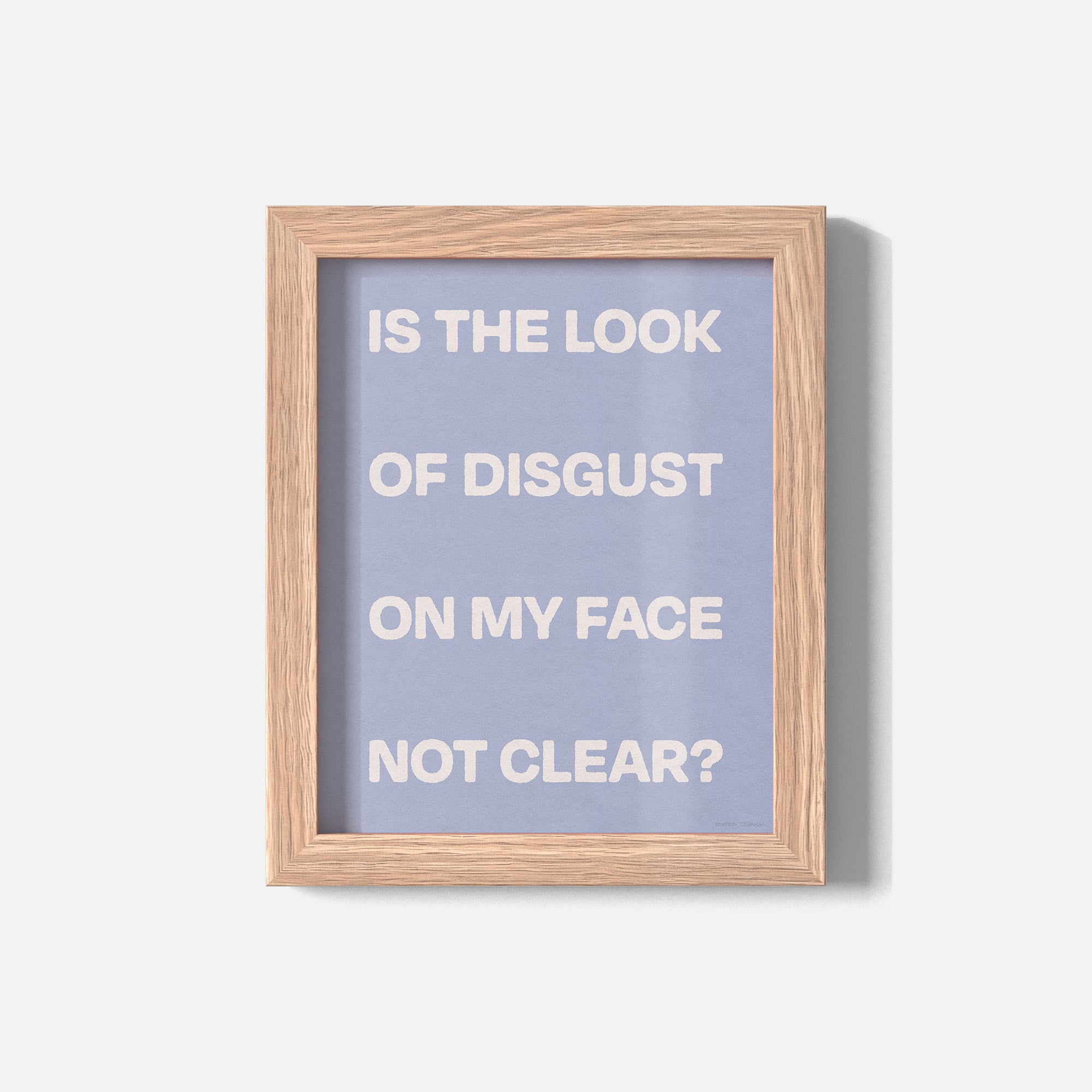 DISGUST PRINT