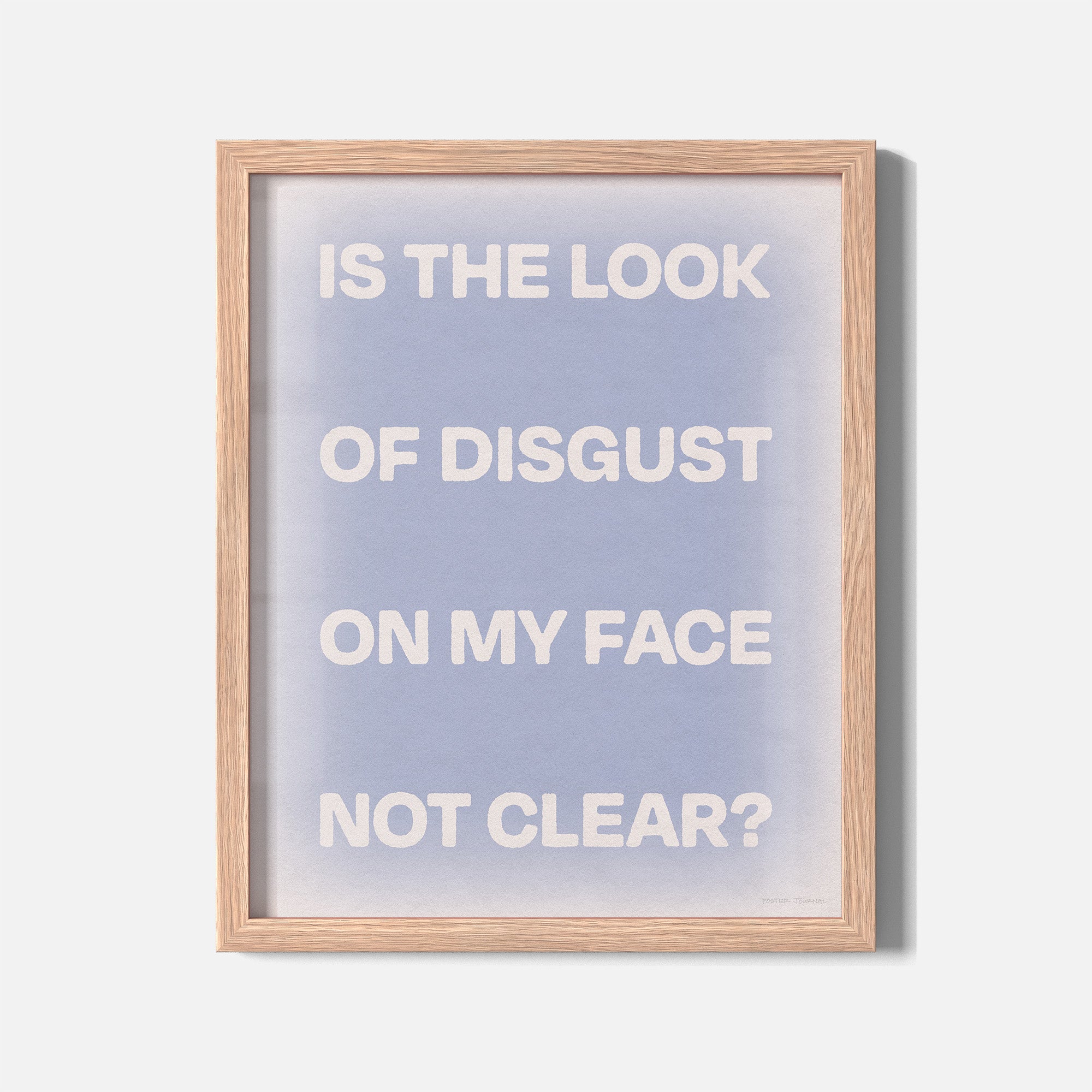DISGUST PRINT