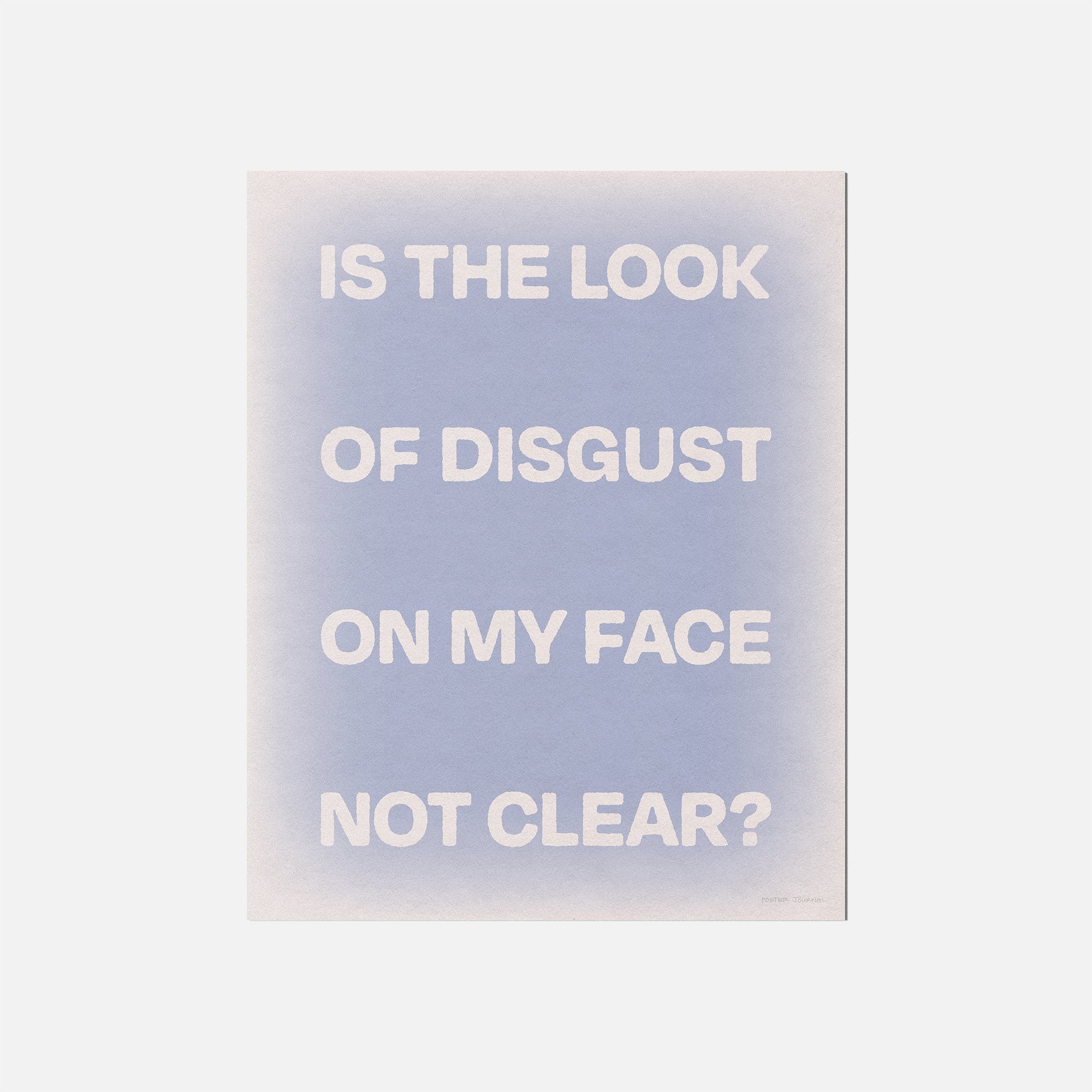DISGUST PRINT