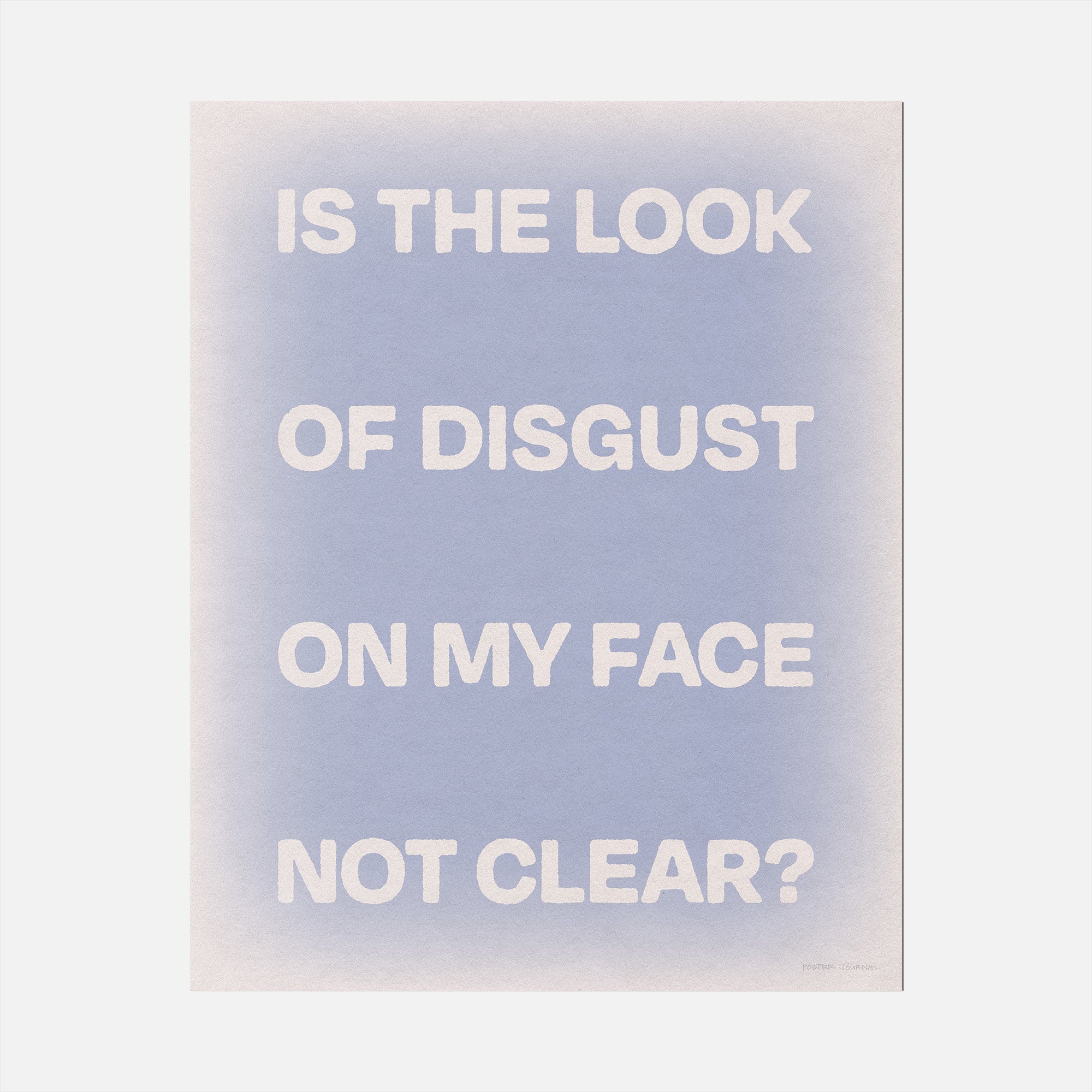 DISGUST PRINT