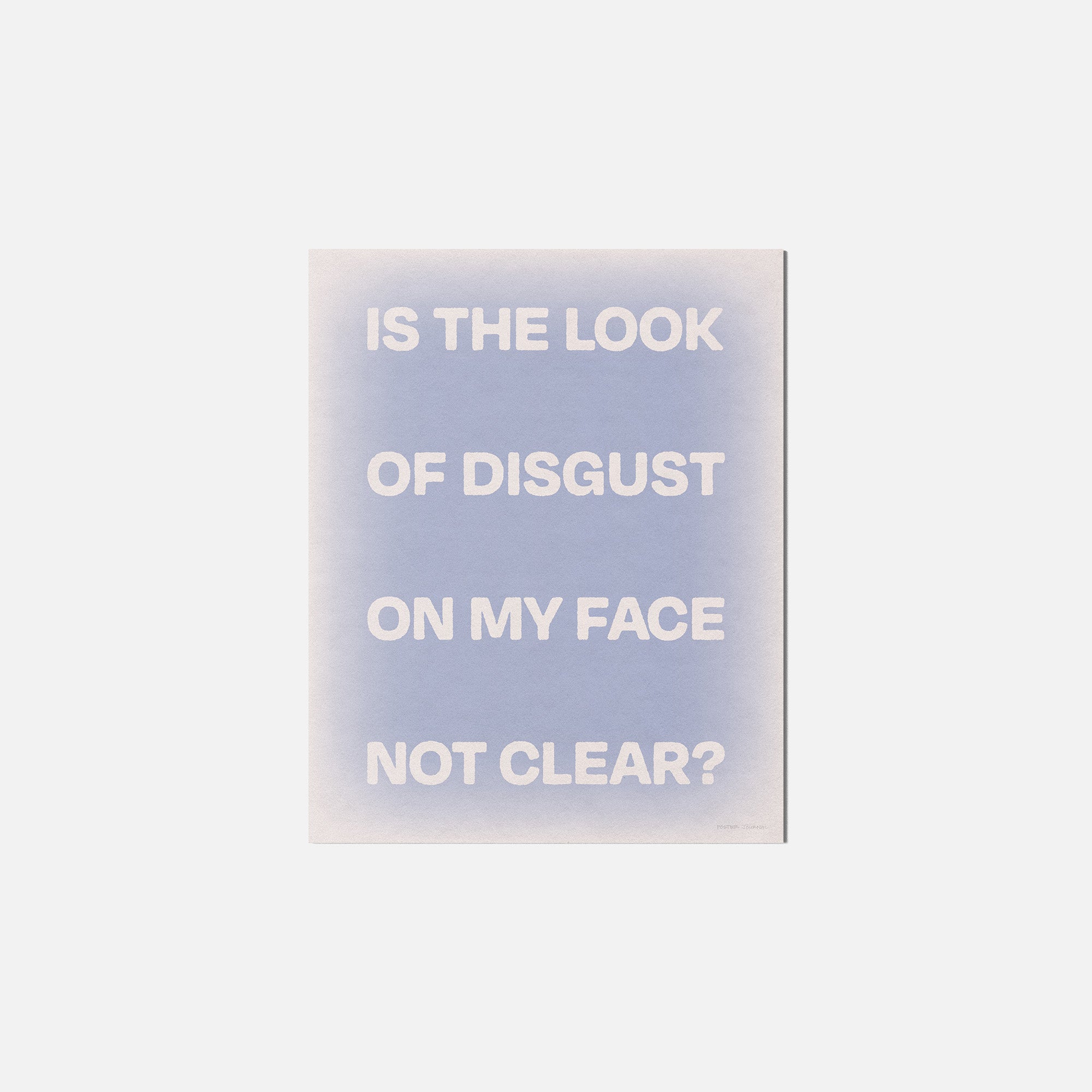DISGUST PRINT