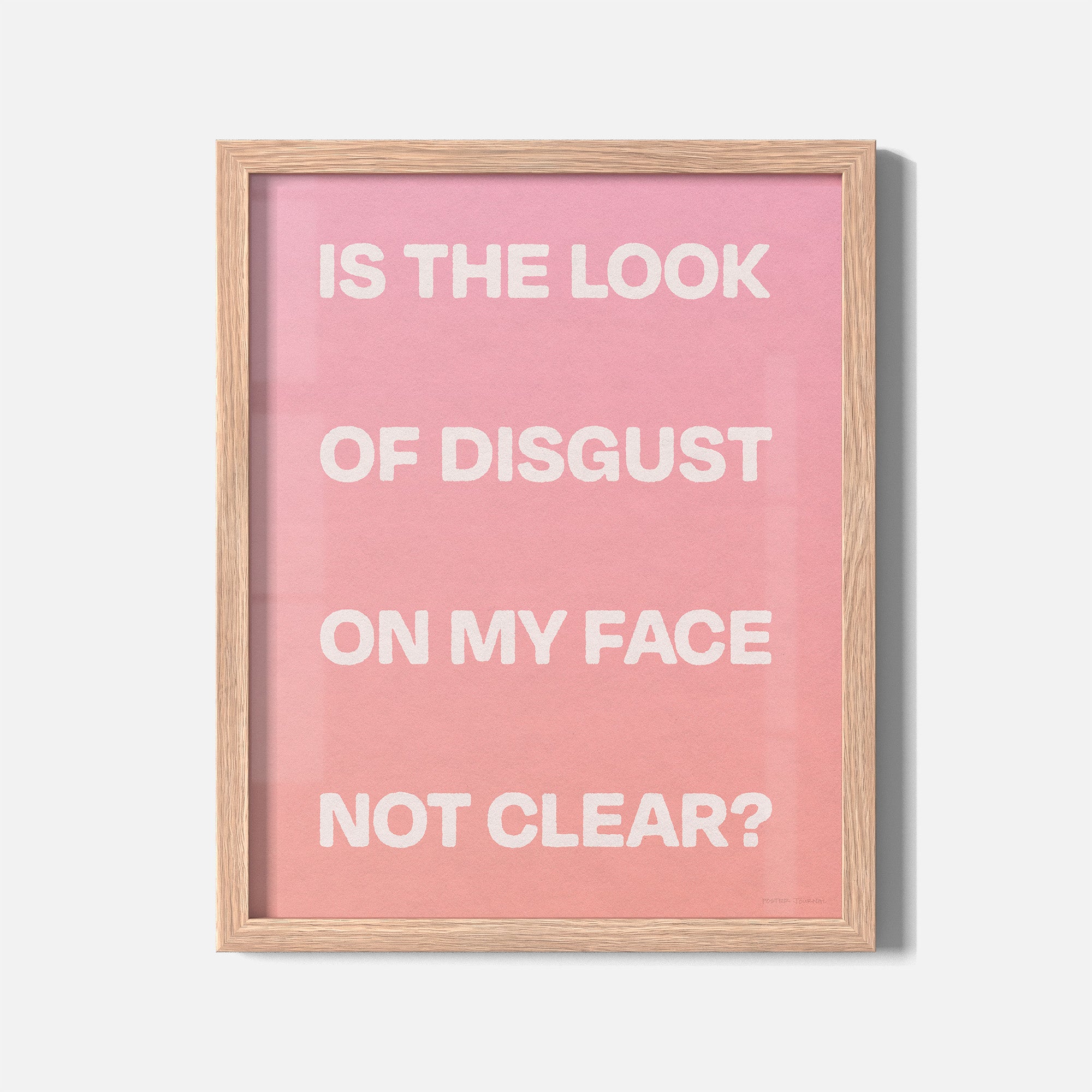 DISGUST PRINT