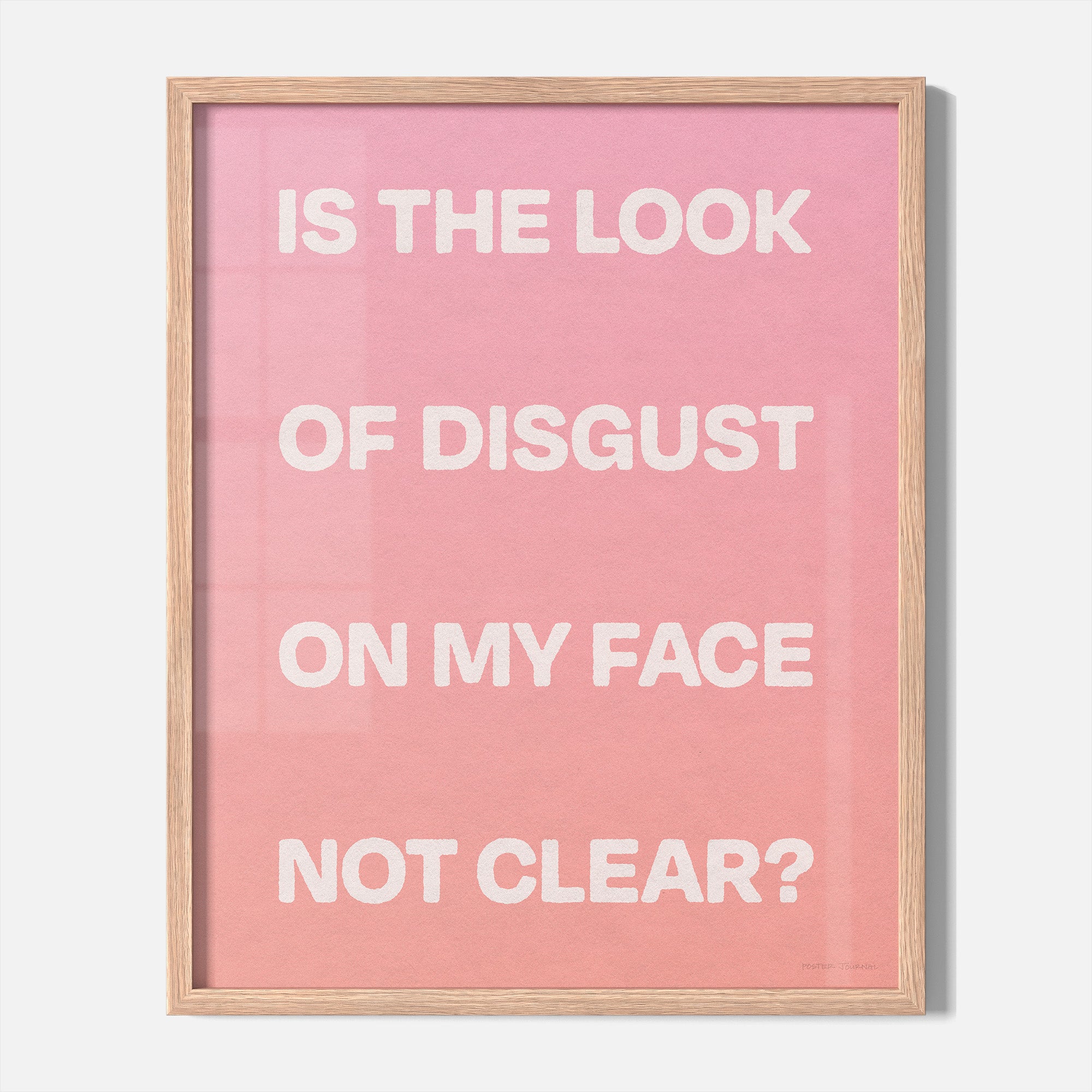 DISGUST PRINT