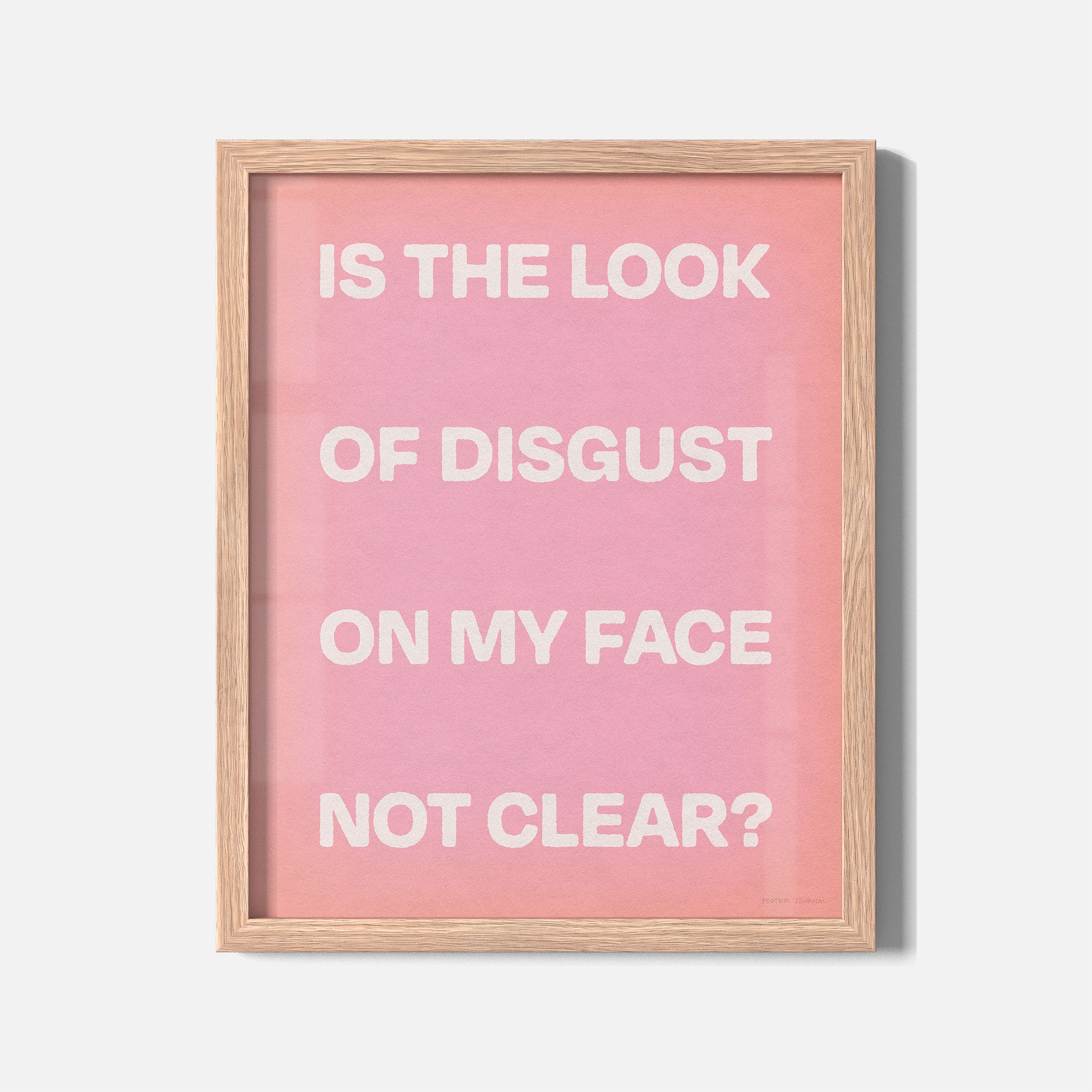DISGUST PRINT