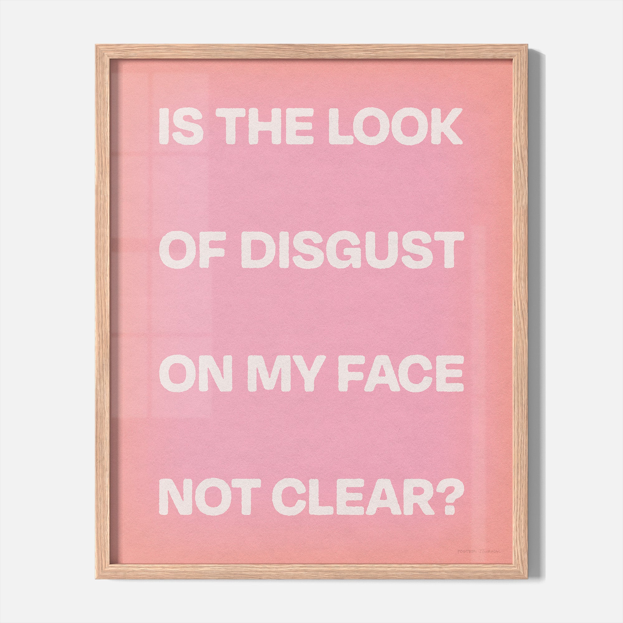 DISGUST PRINT