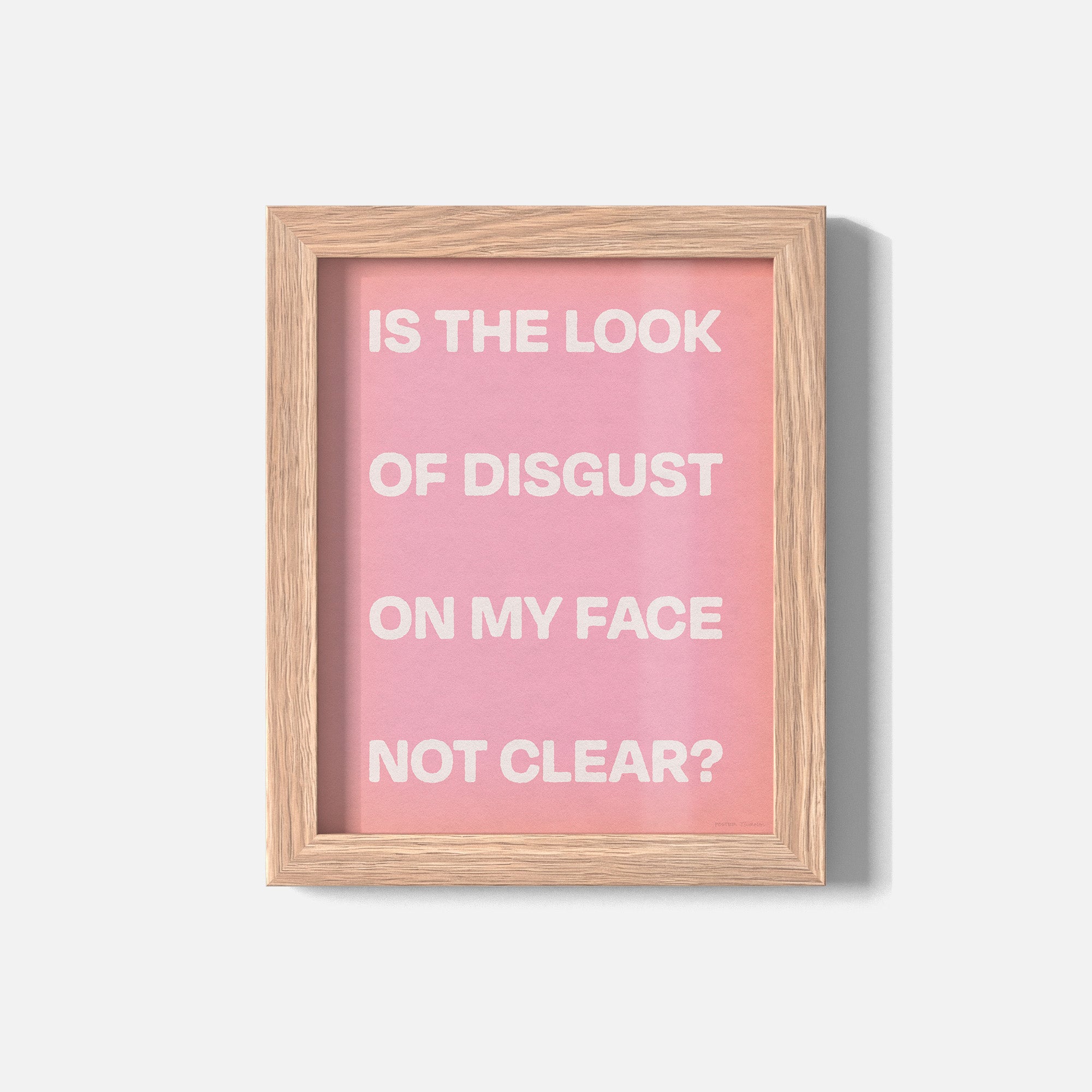 DISGUST PRINT