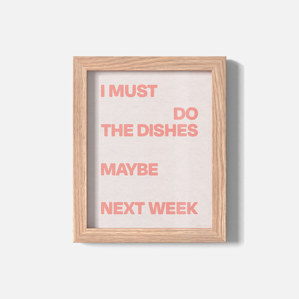 DISHES PRINT
