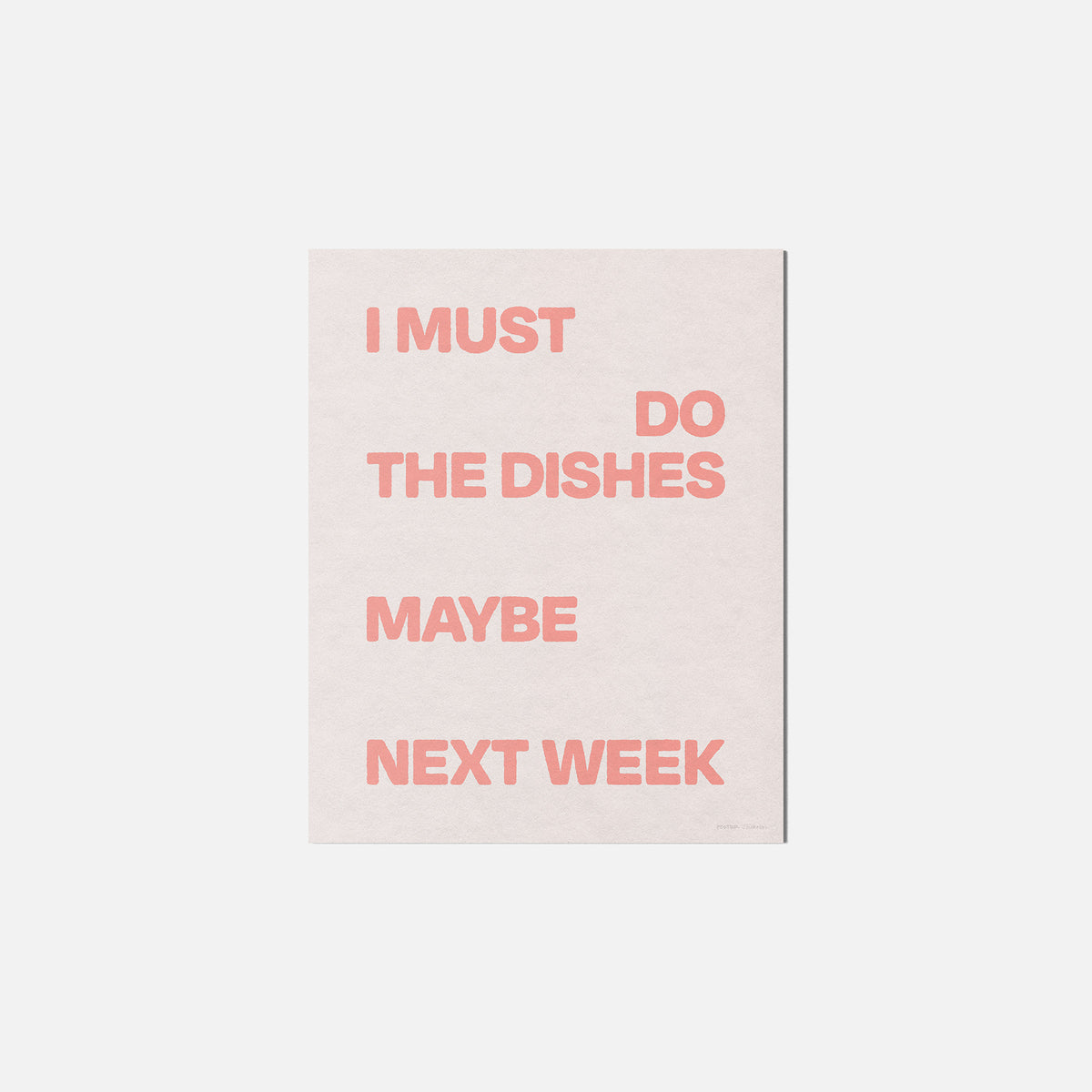 DISHES PRINT