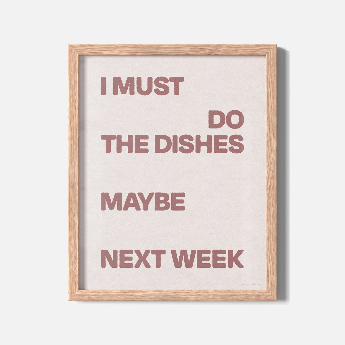 DISHES PRINT