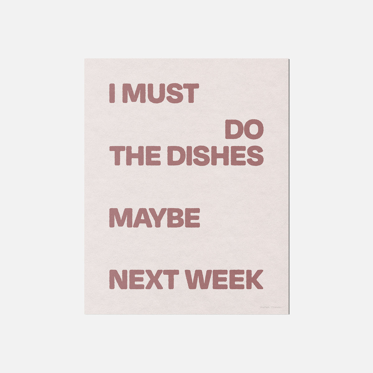 DISHES PRINT
