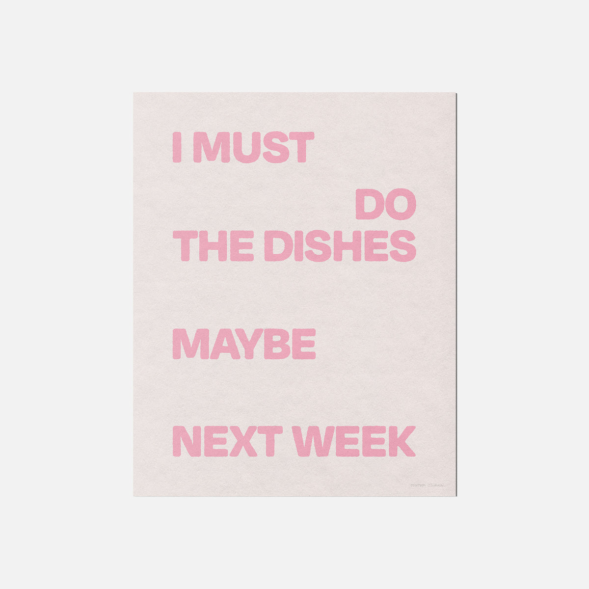 DISHES PRINT