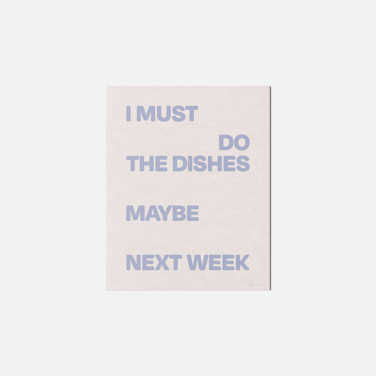 DISHES PRINT