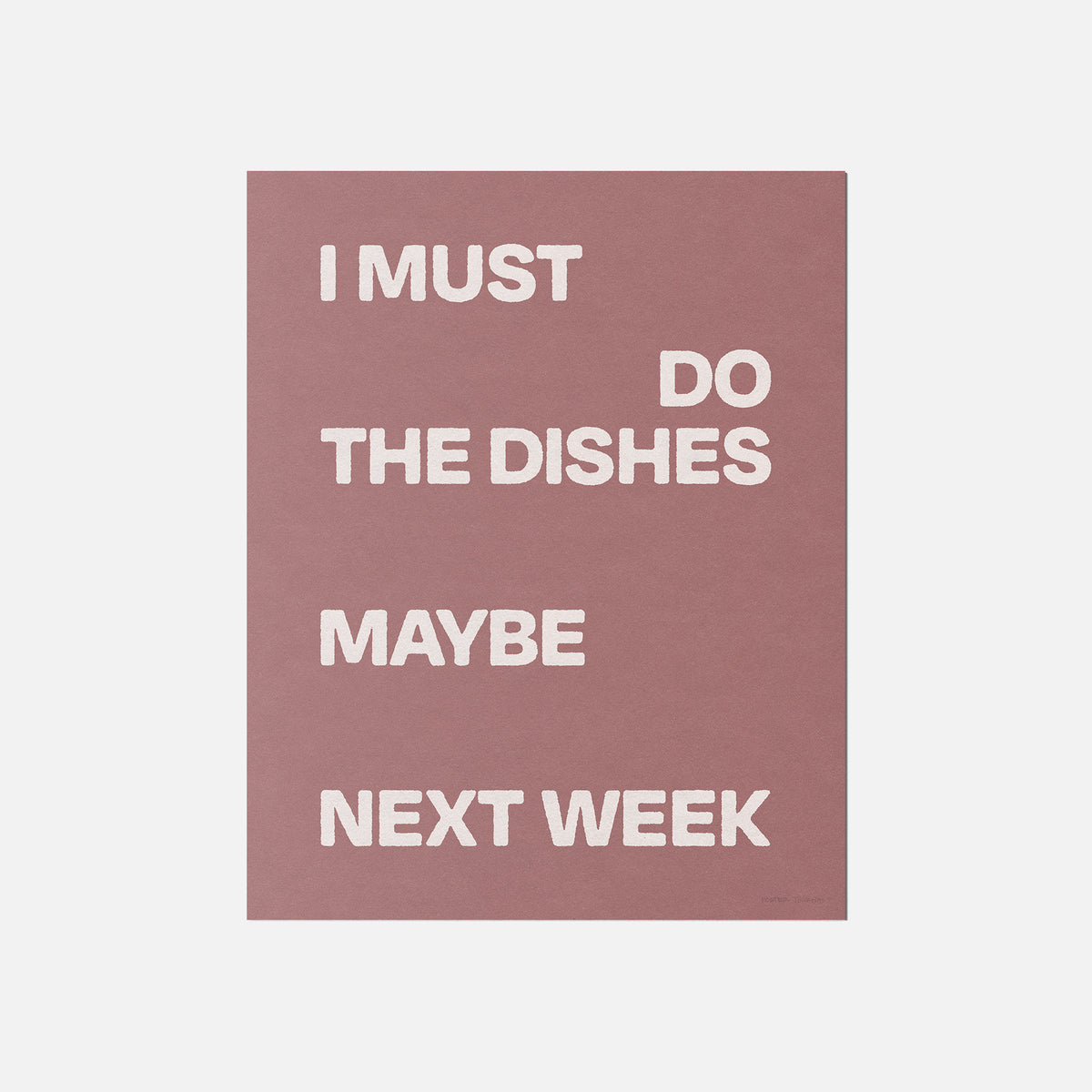 DISHES PRINT