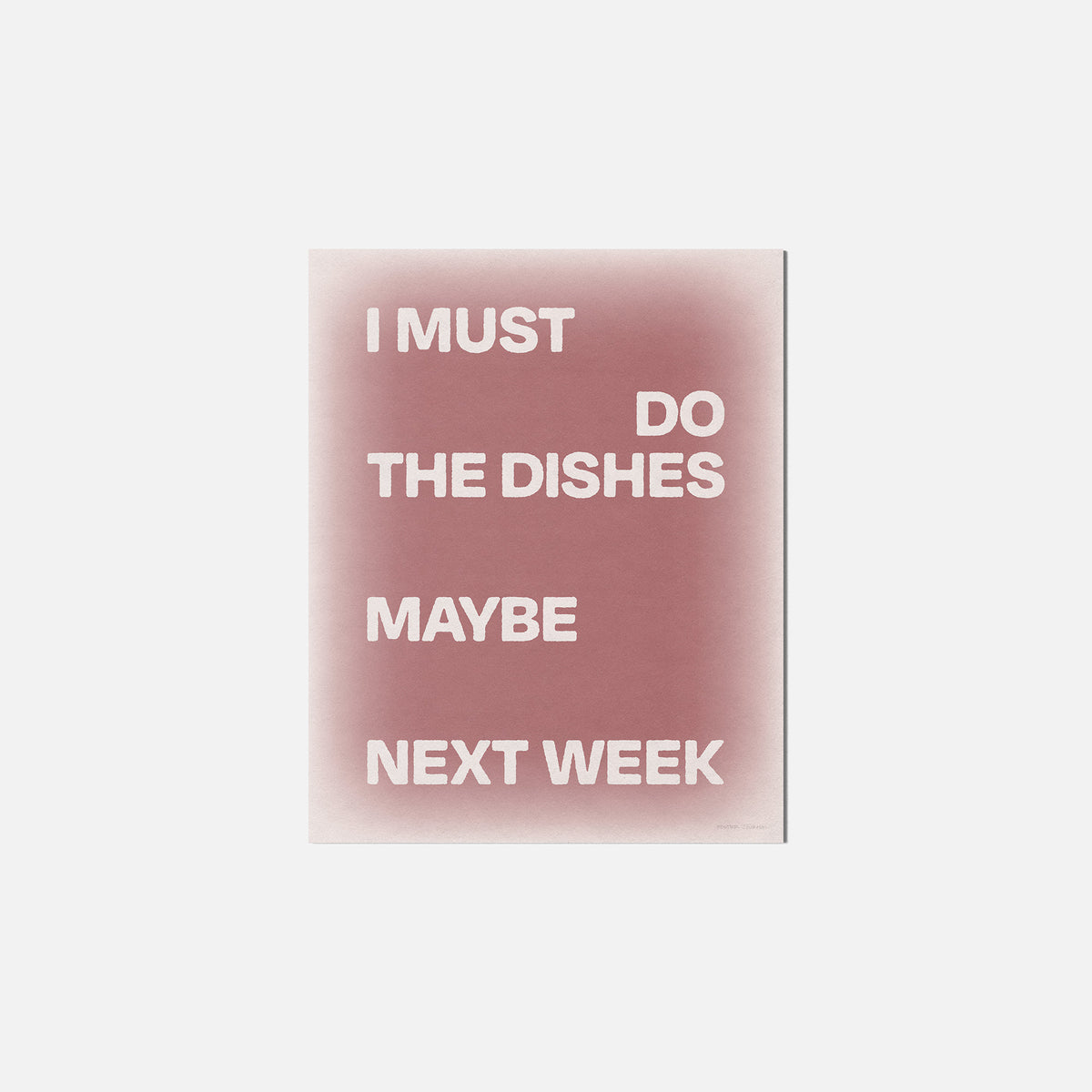 DISHES PRINT