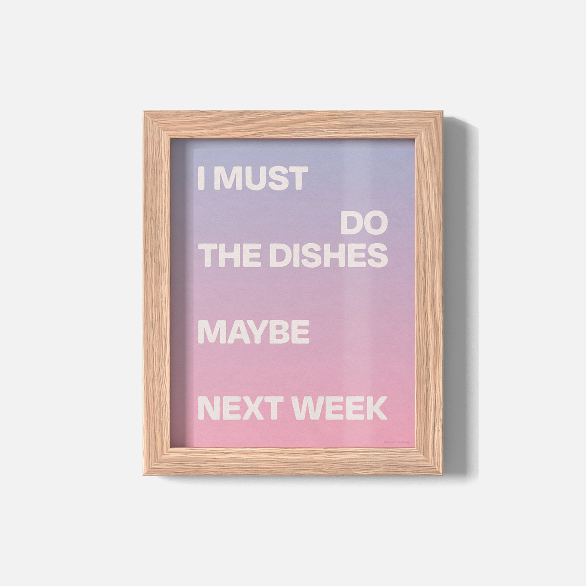 DISHES PRINT