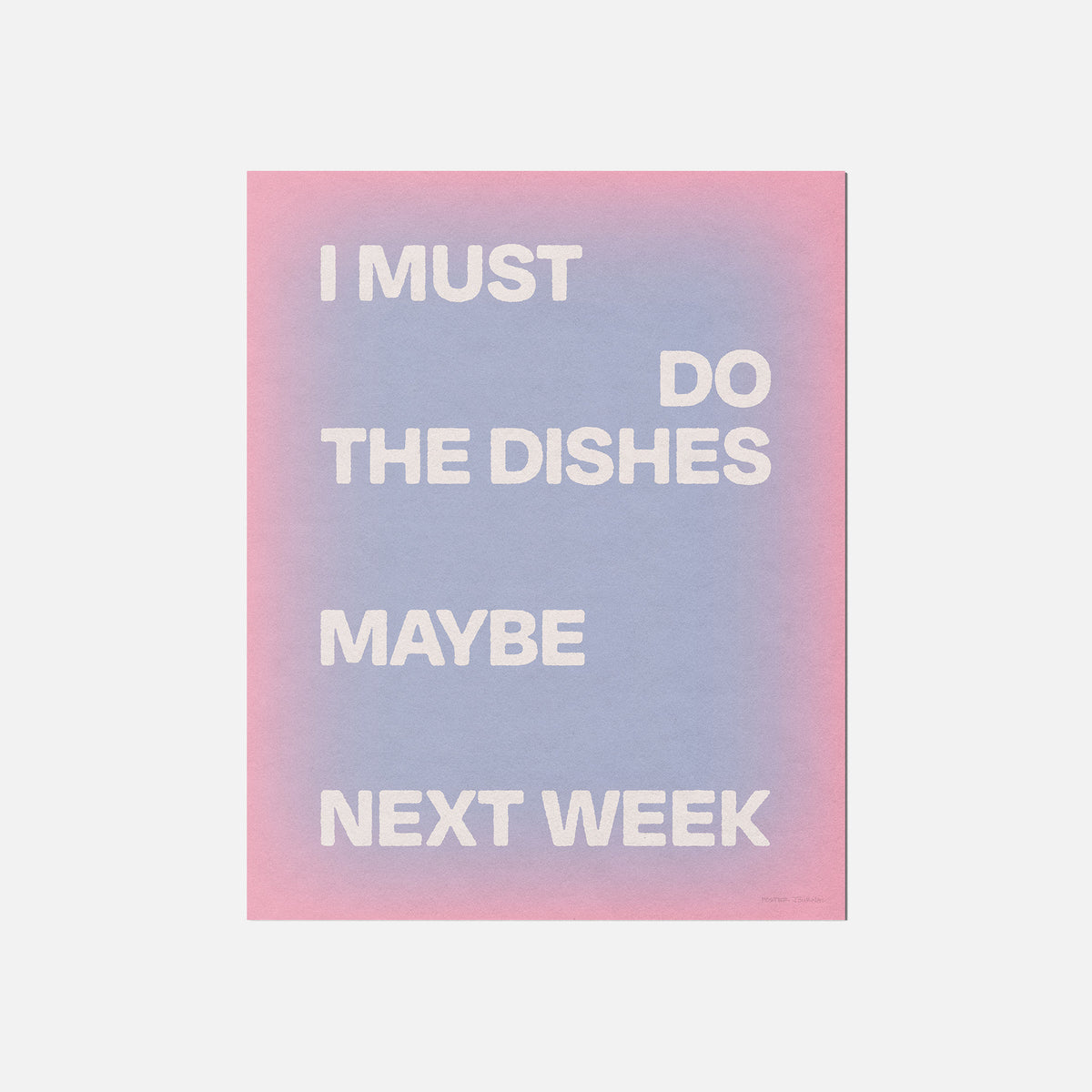 DISHES PRINT