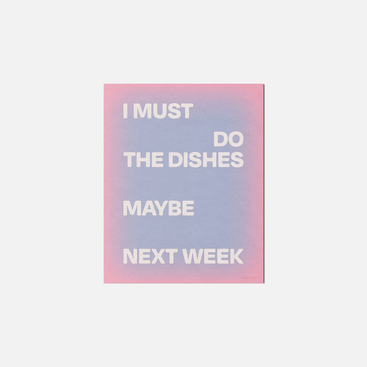 DISHES PRINT