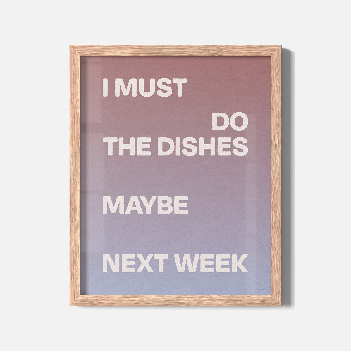 DISHES PRINT