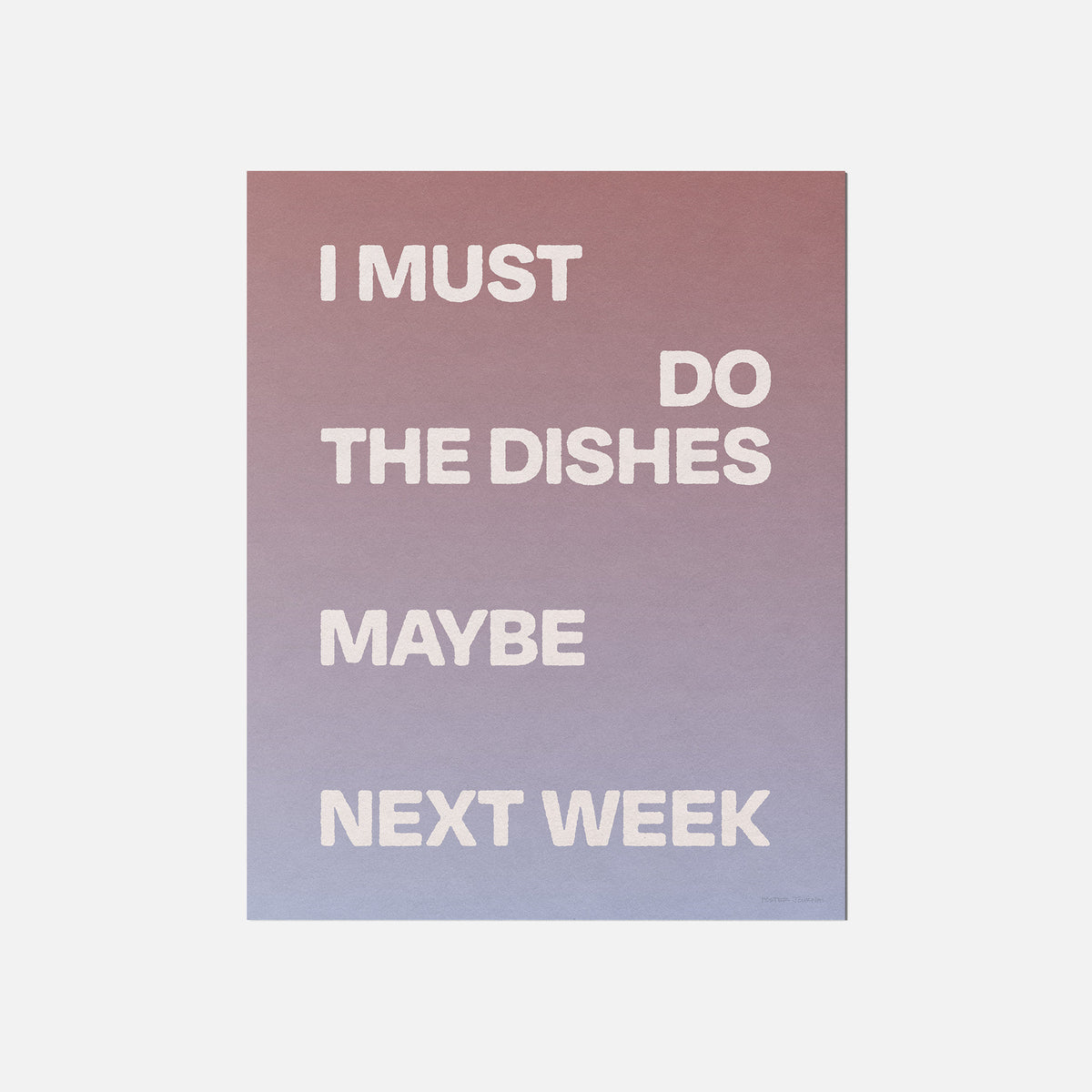 DISHES PRINT