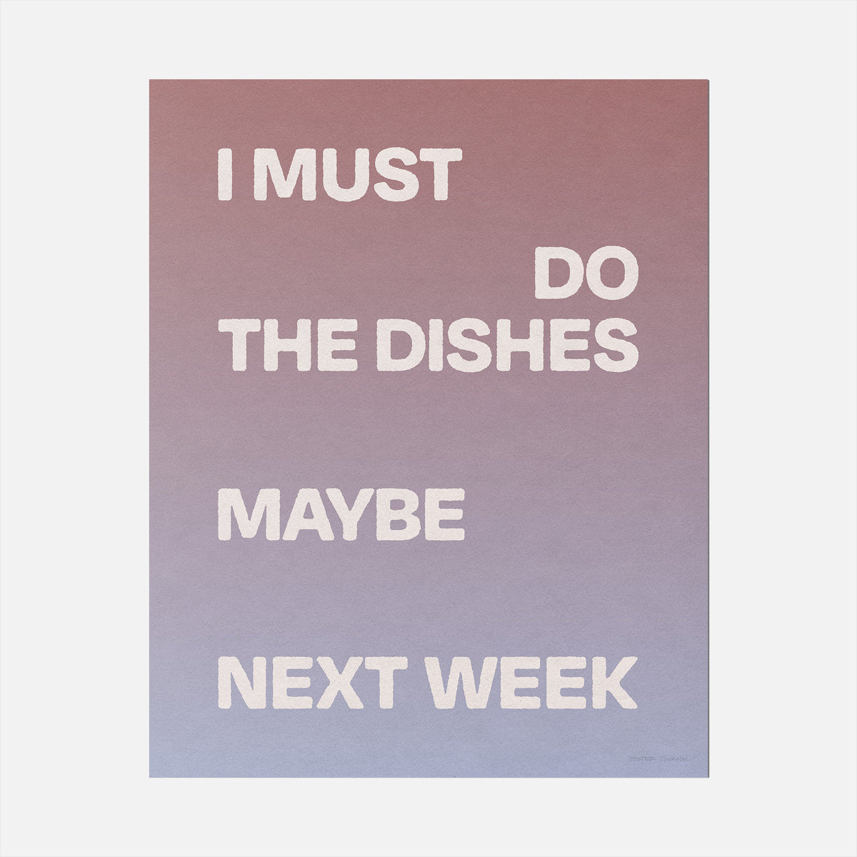 DISHES PRINT