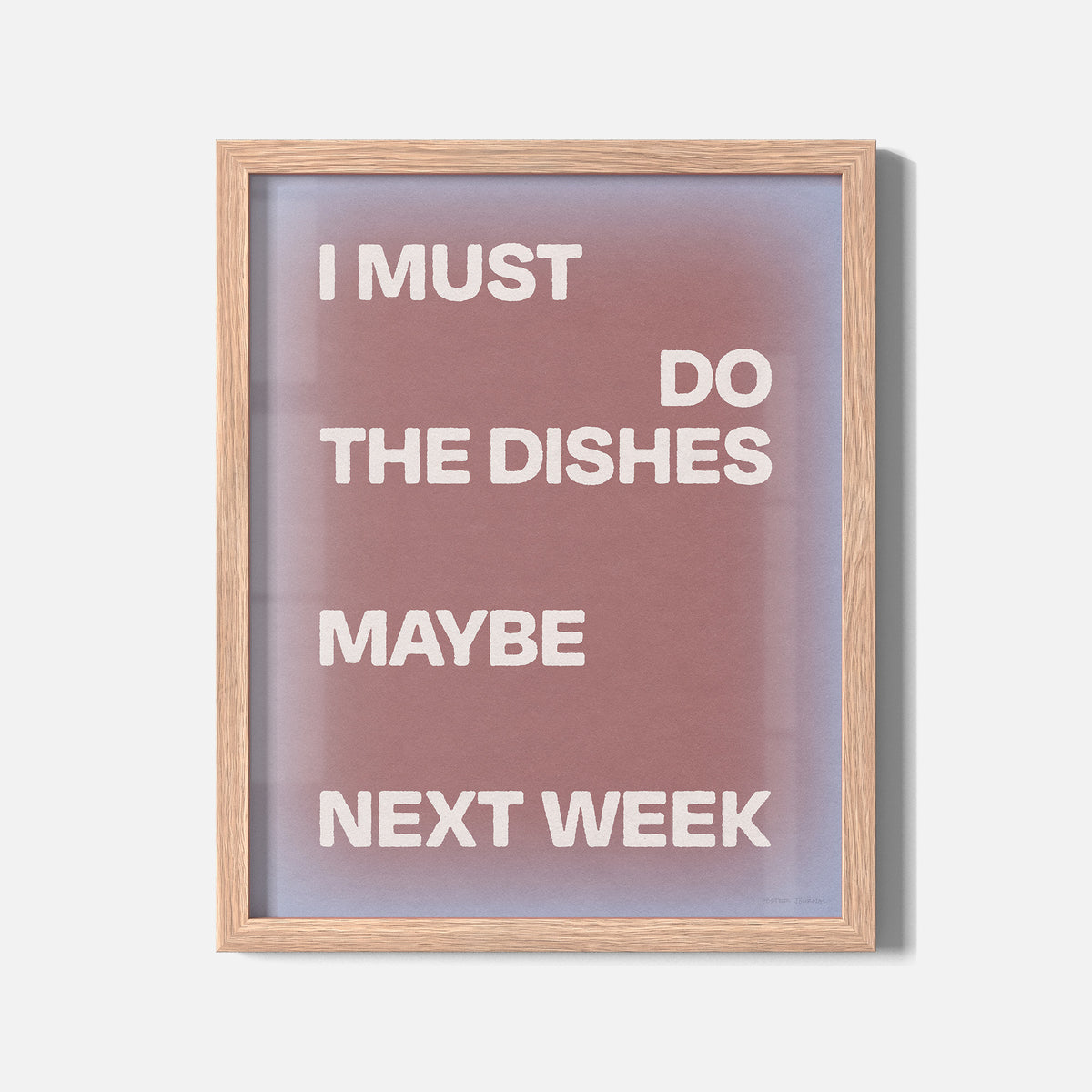 DISHES PRINT
