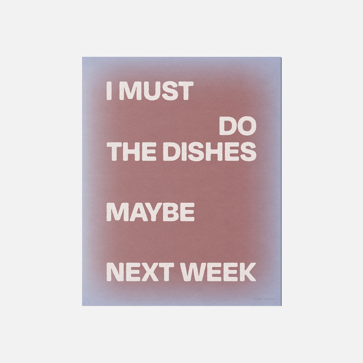 DISHES PRINT