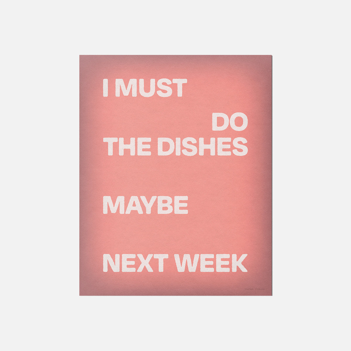 DISHES PRINT