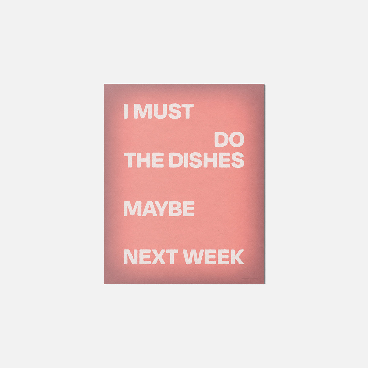 DISHES PRINT