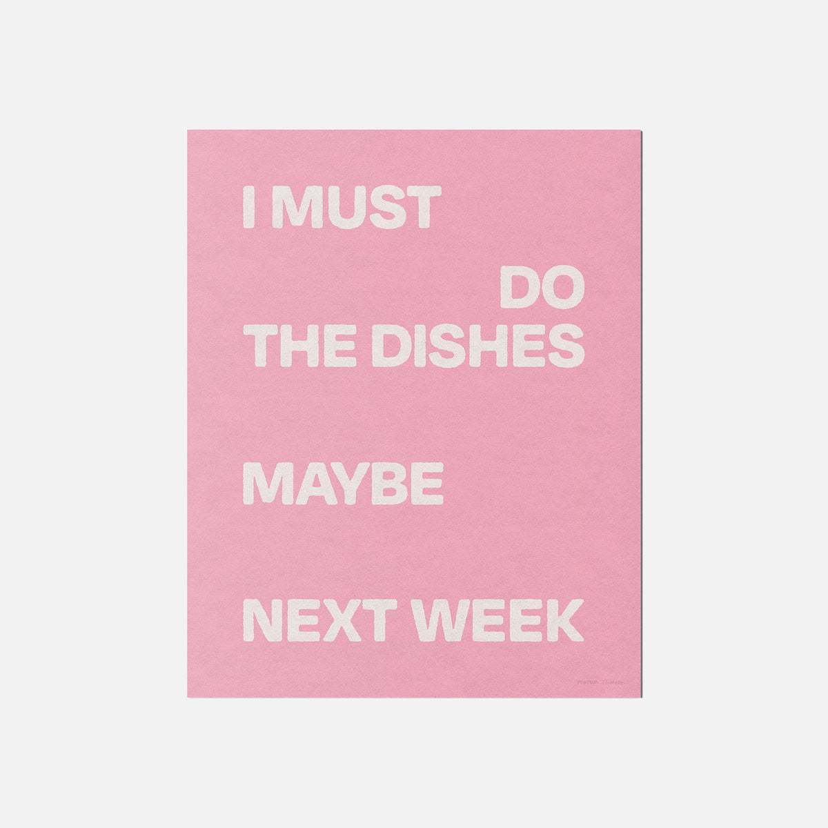DISHES PRINT