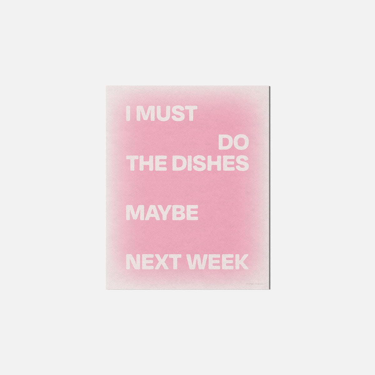 DISHES PRINT