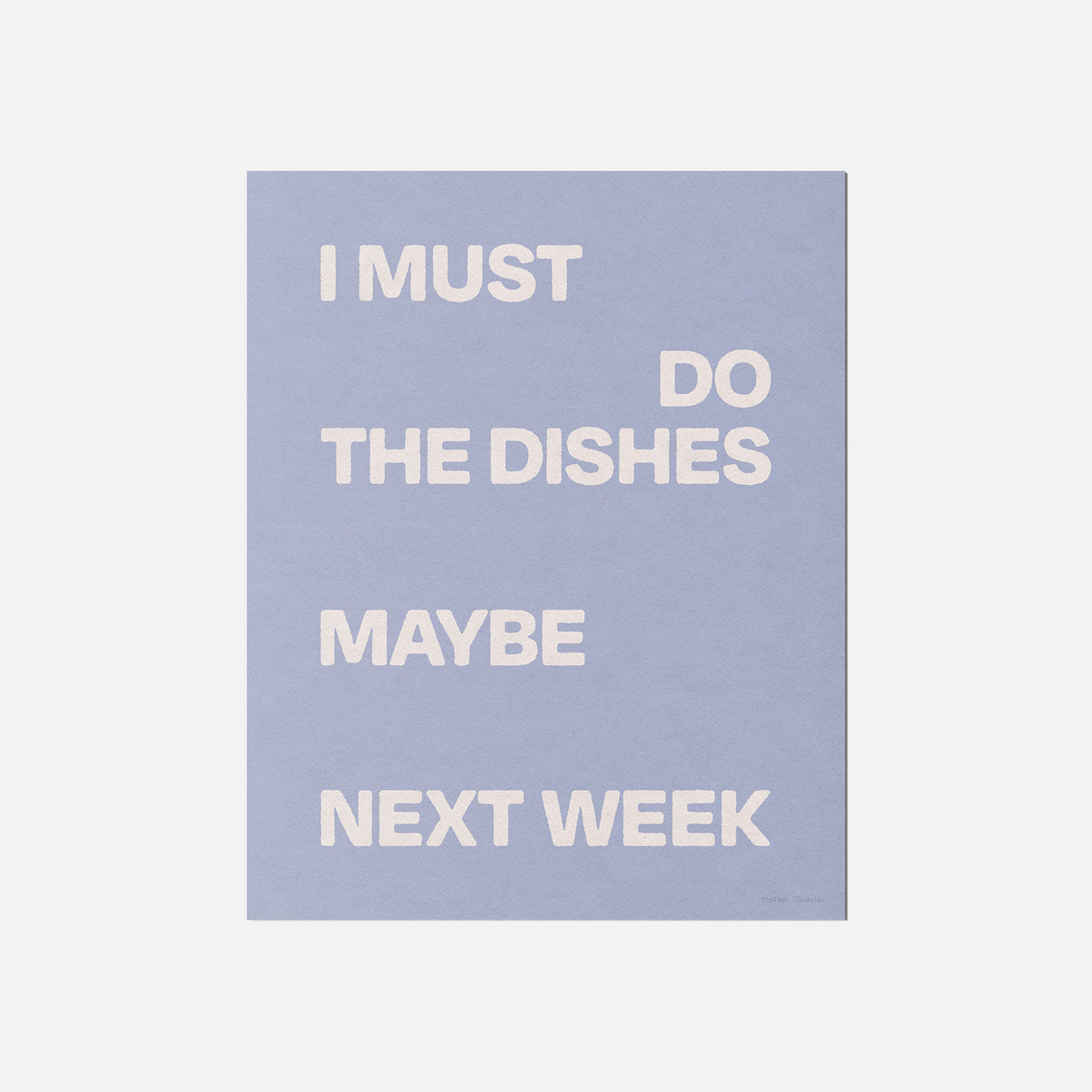 DISHES PRINT