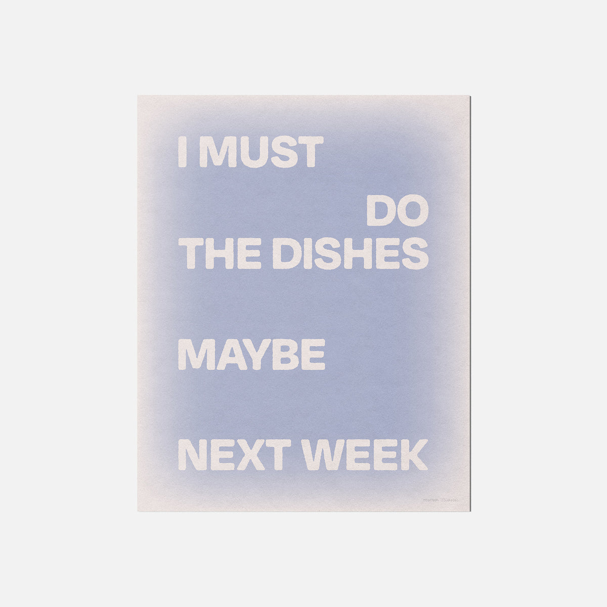 DISHES PRINT