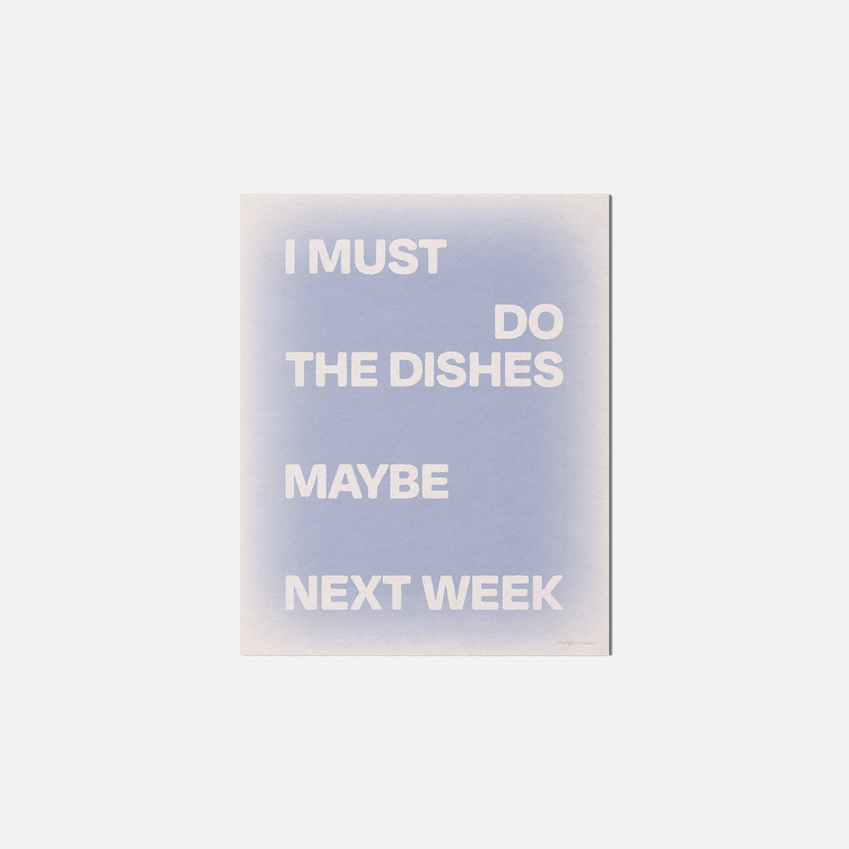 DISHES PRINT