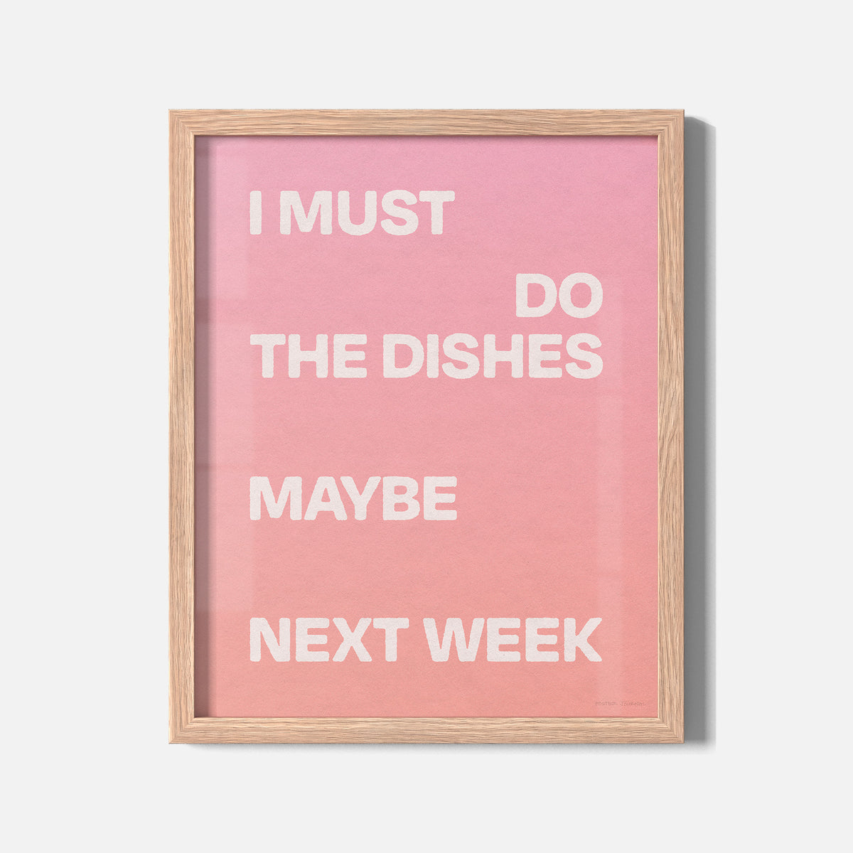 DISHES PRINT