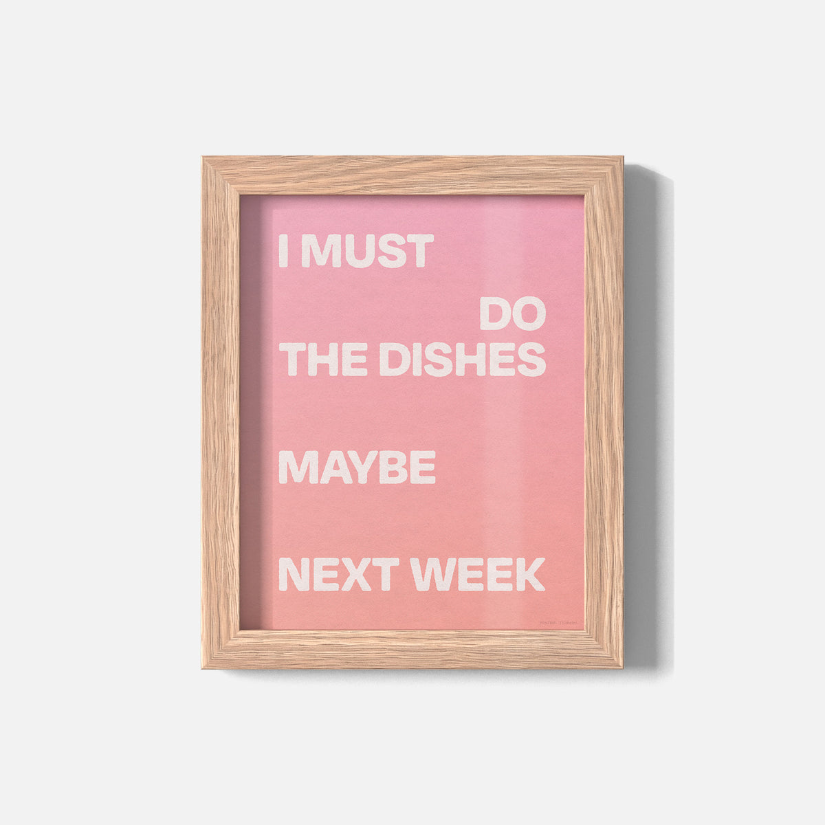 DISHES PRINT
