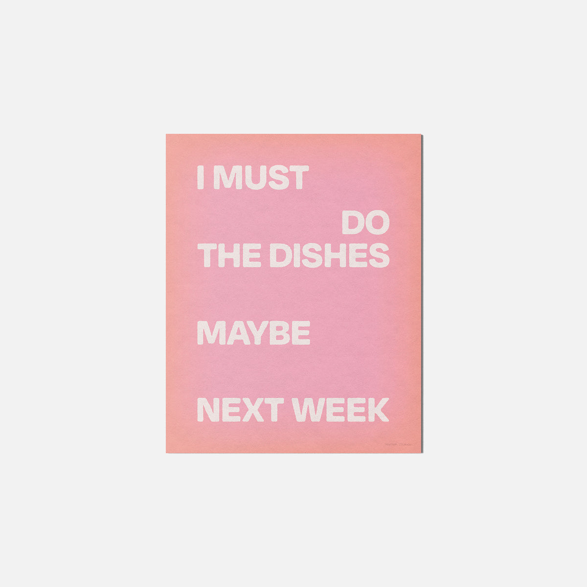 DISHES PRINT