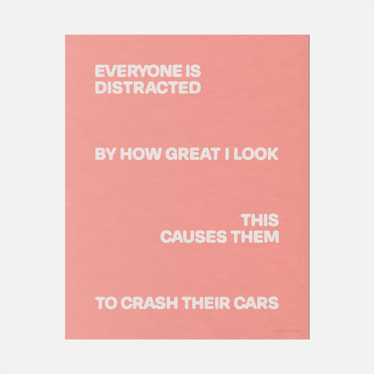 DISTRACTED PRINT
