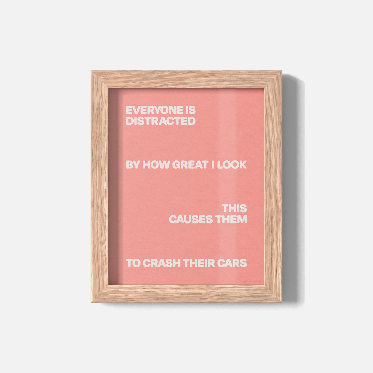 DISTRACTED PRINT