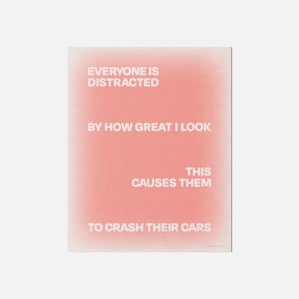 DISTRACTED PRINT