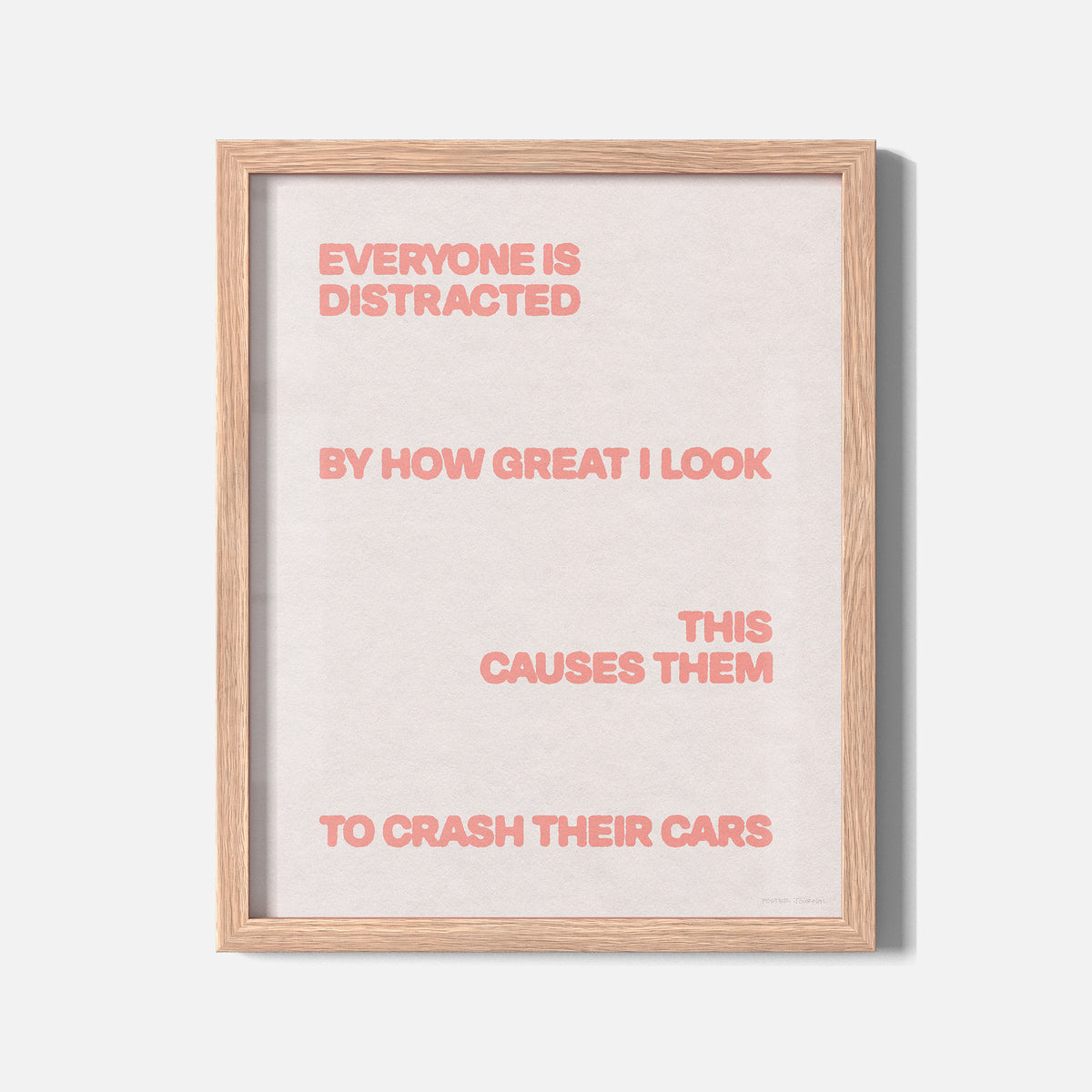 DISTRACTED PRINT